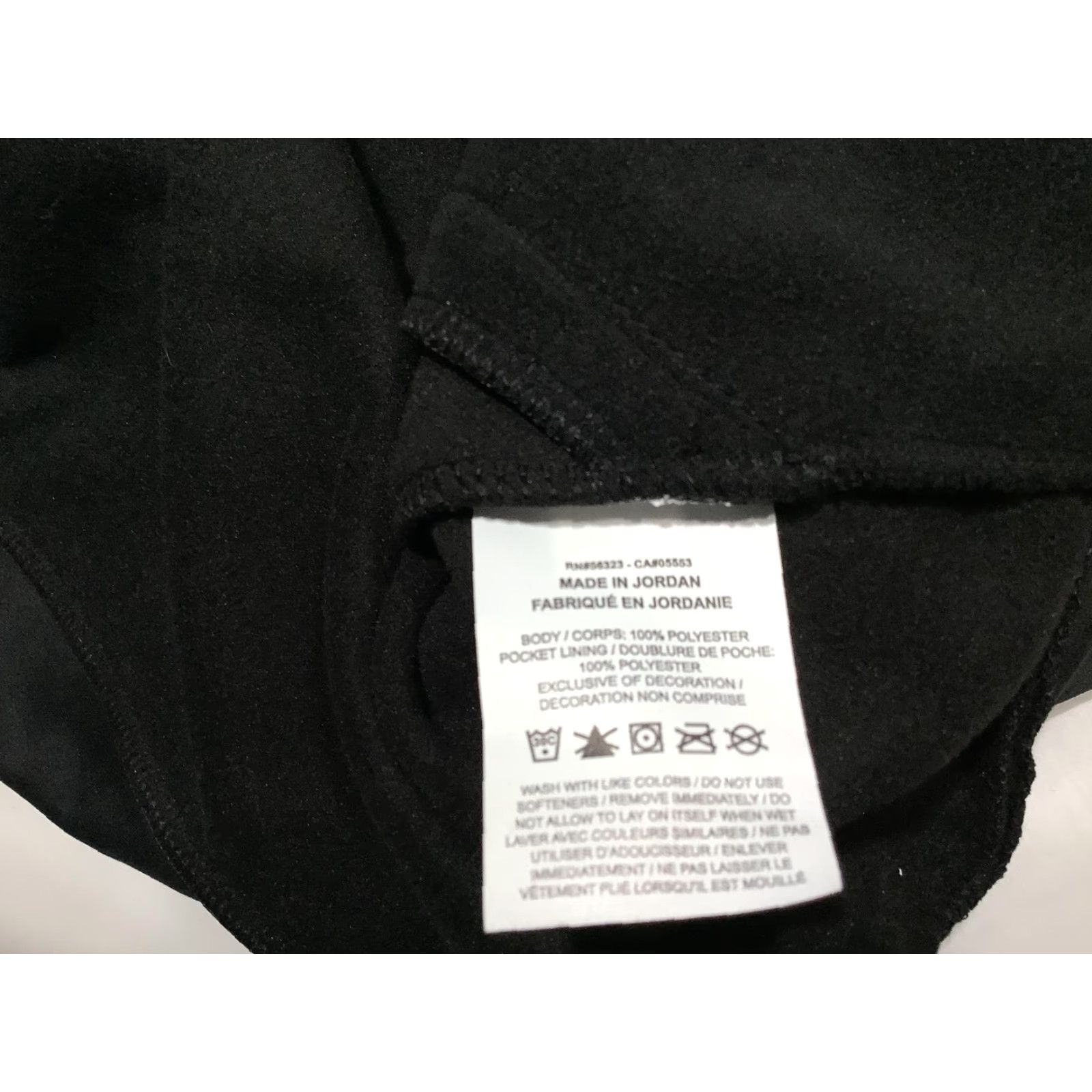 Nike Nike Hoodie Mens Small Black Dri-FIT Pullover Sweatshirt Front Pockets Graphic Print Swoosh CASE Study Program Sports Size US S / EU 44-46 / 1 - 6 Thumbnail