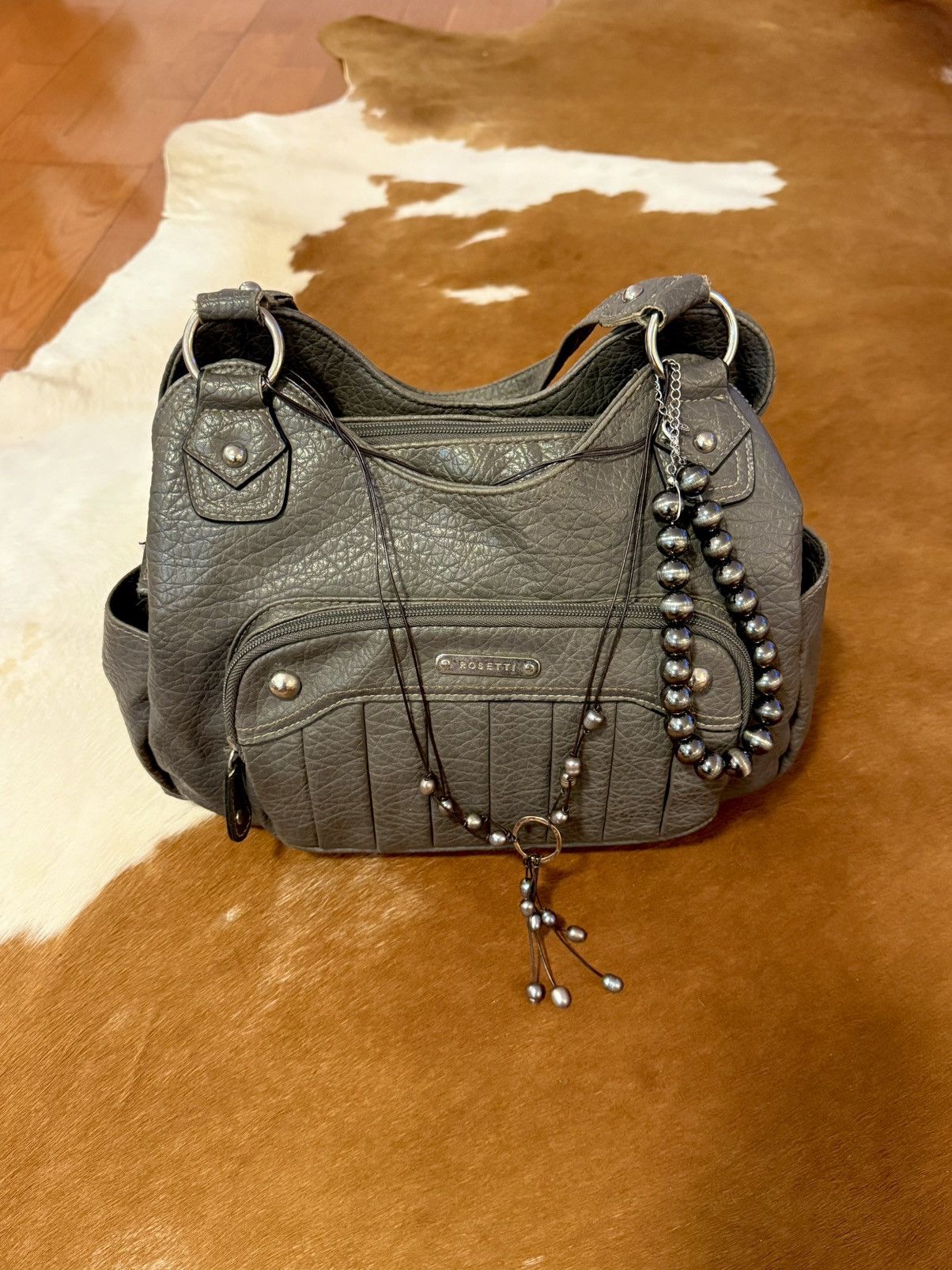 Other VINTAGE ROSETTI GRAY SHOULDER BAG Size ONE SIZE - 1 Thumbnail