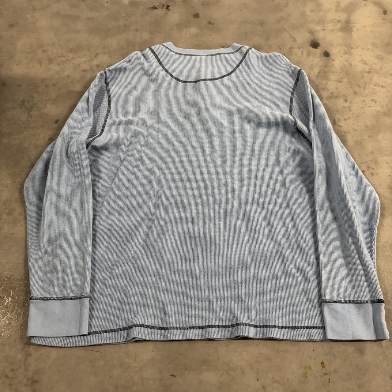 Vintage Crazy Vintage Y2K/2000s Grunge Light Blue Skater Essential Thermal! Size 2XL Size US XXL / EU 58 / 5 - 4 Thumbnail
