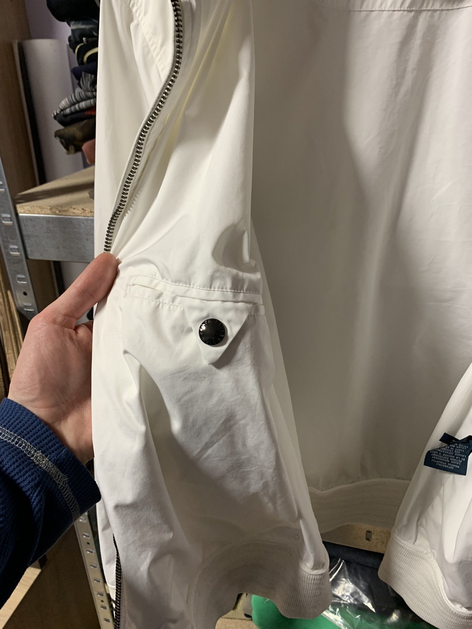 Polo Ralph Lauren Ralph Lauren Men's Windbreaker Bomber Jacket Luxury White L Size US L / EU 52-54 / 3 - 17 Thumbnail