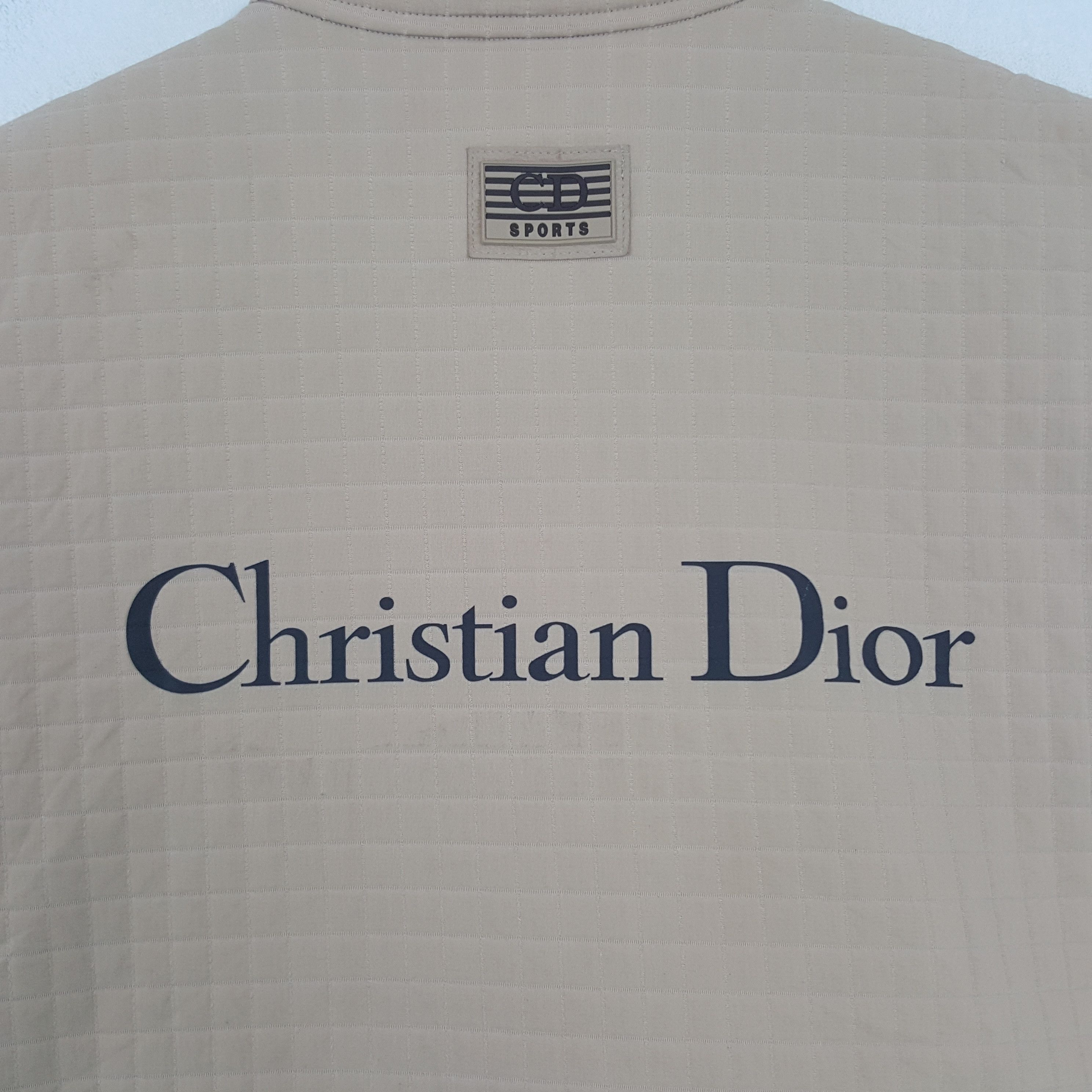 Christian Dior Monsieur × Vintage Vintage Christian Dior Sport Custom Spell Out Vest Jacket Size US M / EU 48-50 / 2 - 2 Thumbnail
