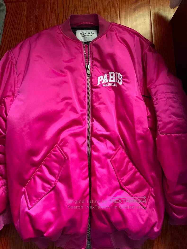 Balenciaga Balenciaga Cerise Padded Coat Size XXS / US 00 / IT 34 - 2 Thumbnail
