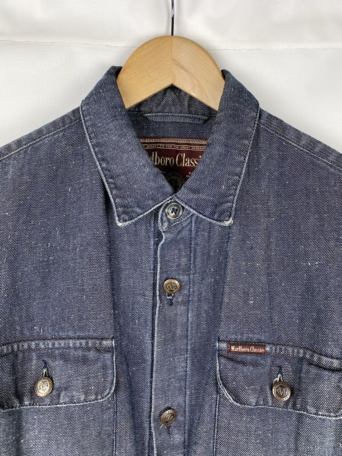Marlboro Classics Marlboro Classics men’s denim jacket size Xl Size US XL / EU 56 / 4 - 8 Thumbnail