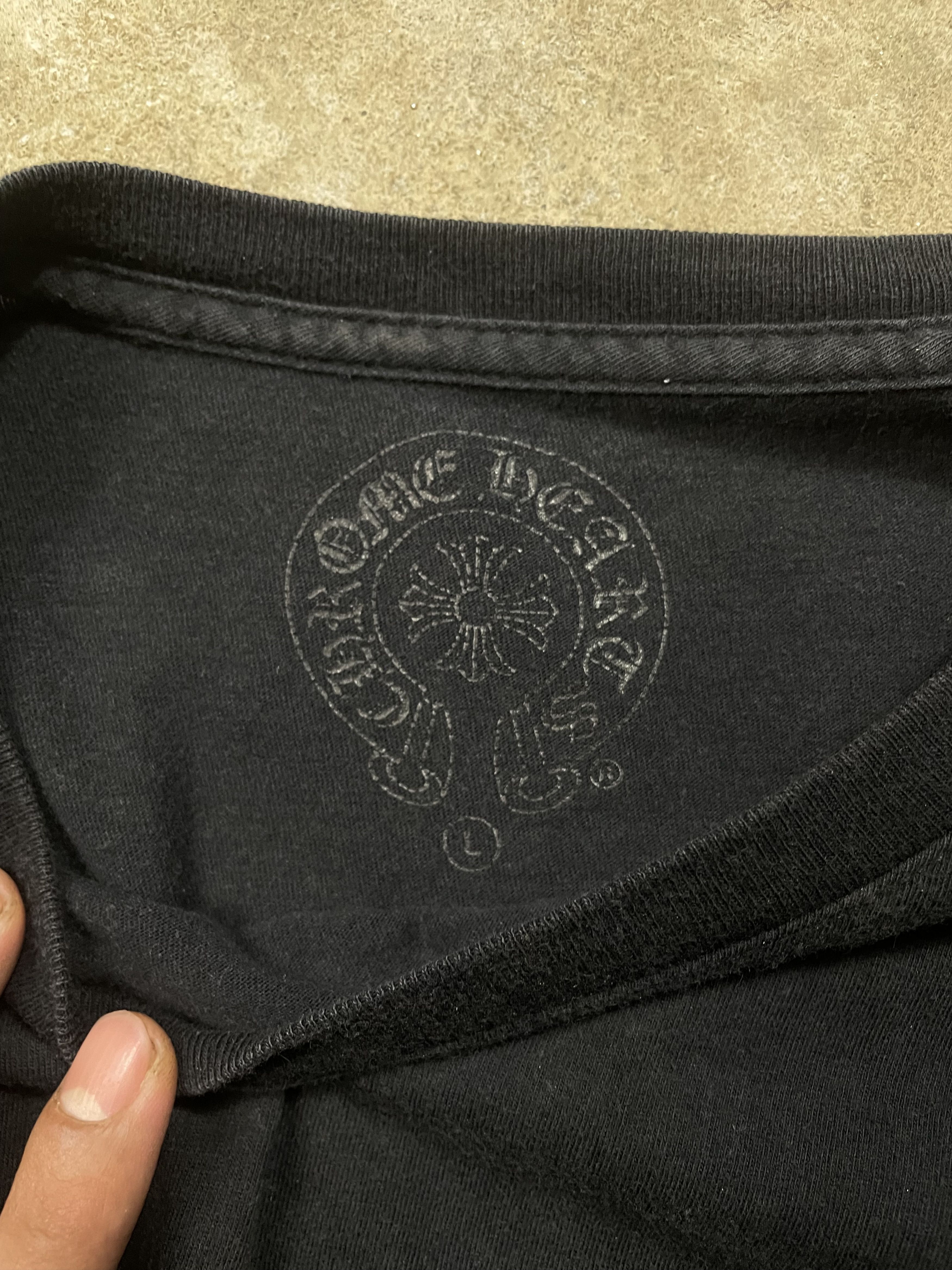 Chrome Hearts Chrome Hearts Pocket Tee Size US L / EU 52-54 / 3 - 7 Thumbnail