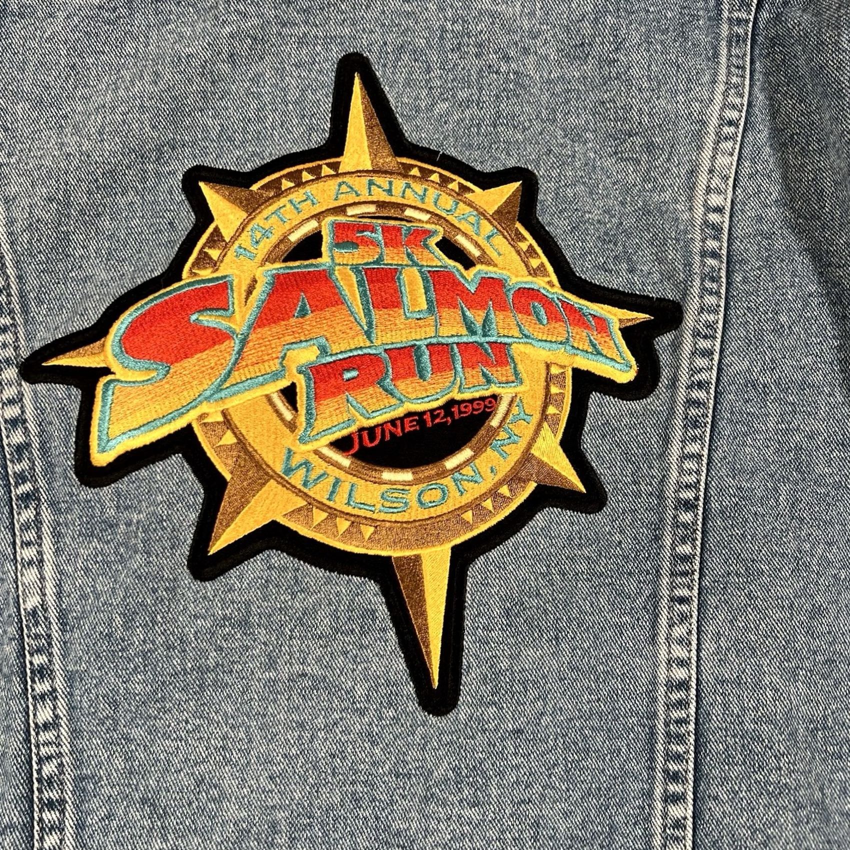 Vintage VINTAGE 1999 Cyrk Clothing Denim Jean Jacket Trucker Size S Blue Men Cav? Size US 29 - 3 Thumbnail