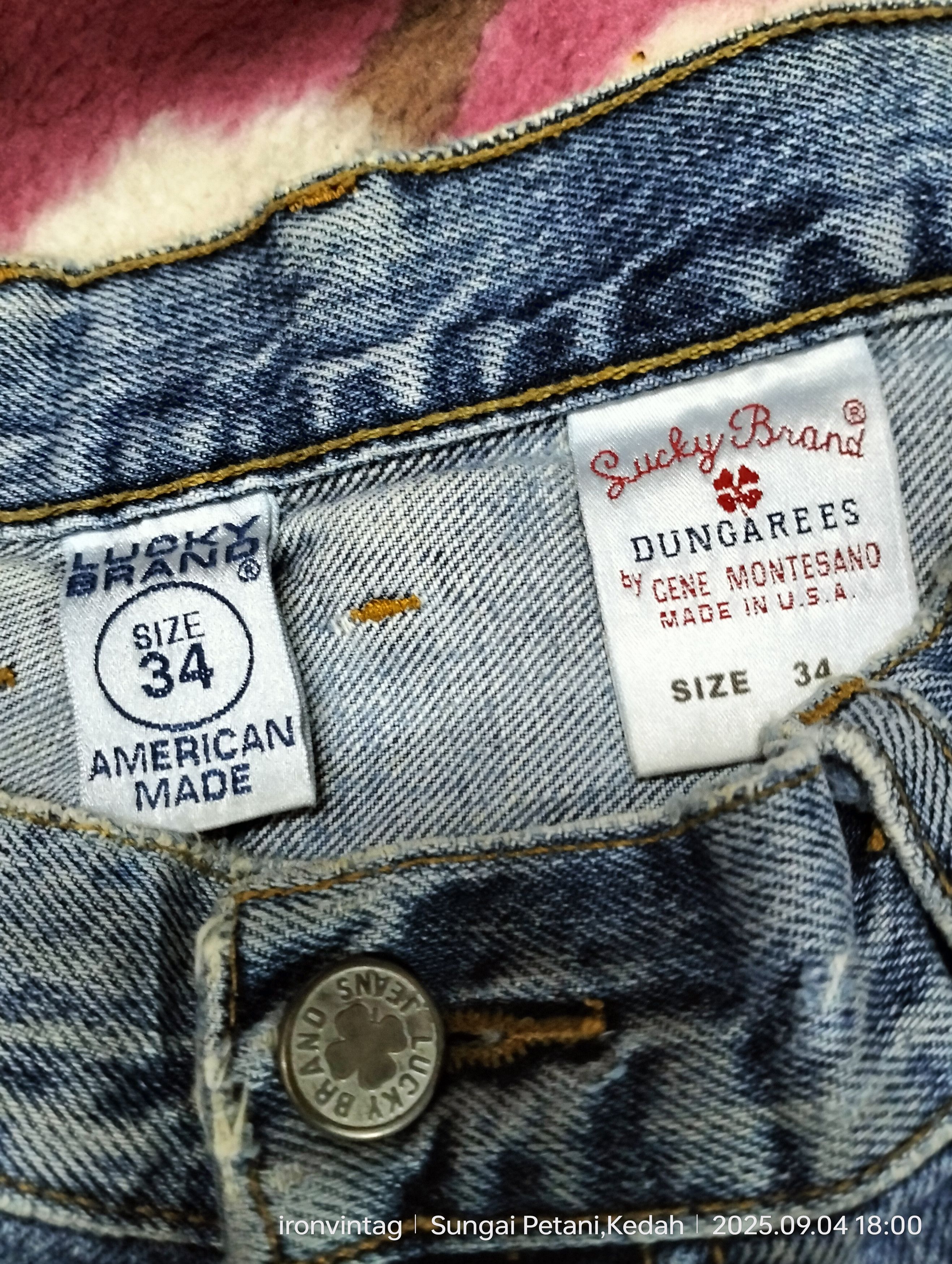 Lucky Brand Vintage Lucky Brand American Classic Jeans Size US 36 / EU 52 - 8 Thumbnail