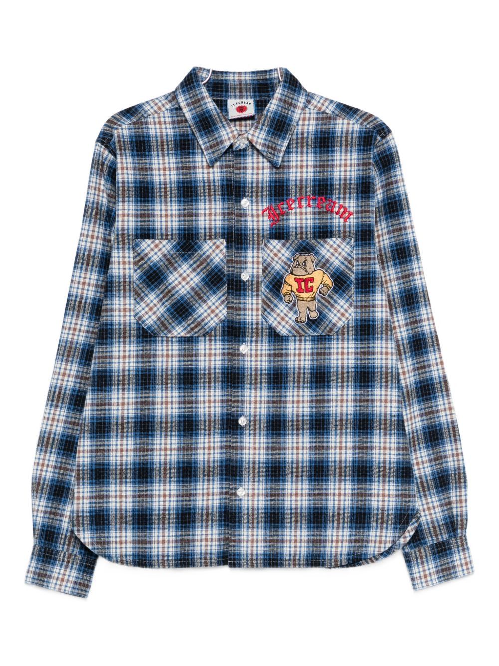 Icecream CHECKED COTTON SHIRT Size US S / EU 44-46 / 1 - 1 Thumbnail