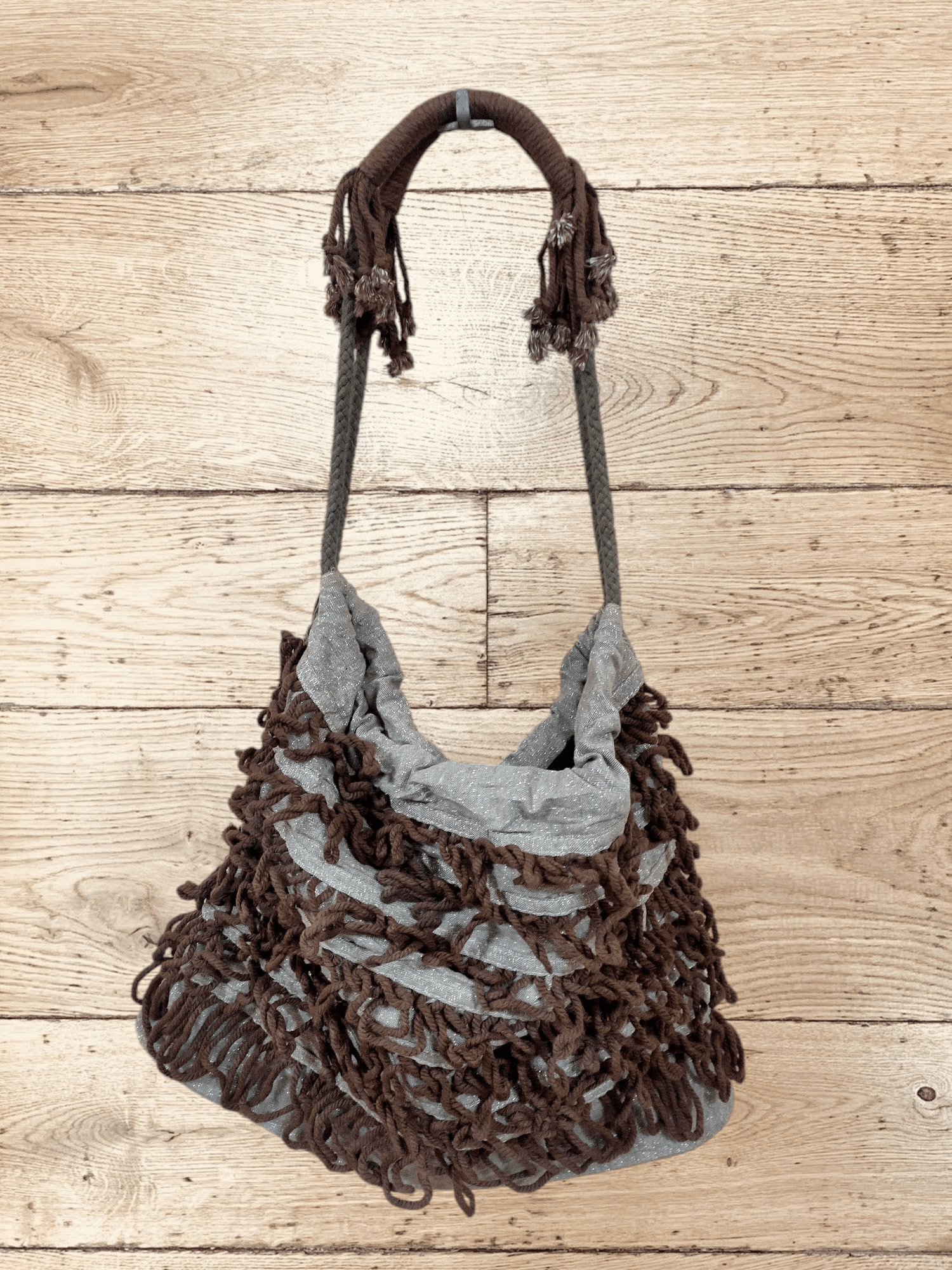 Japanese Brand CASSELINI FRINGE TOTE BAG Size ONE SIZE - 4 Thumbnail