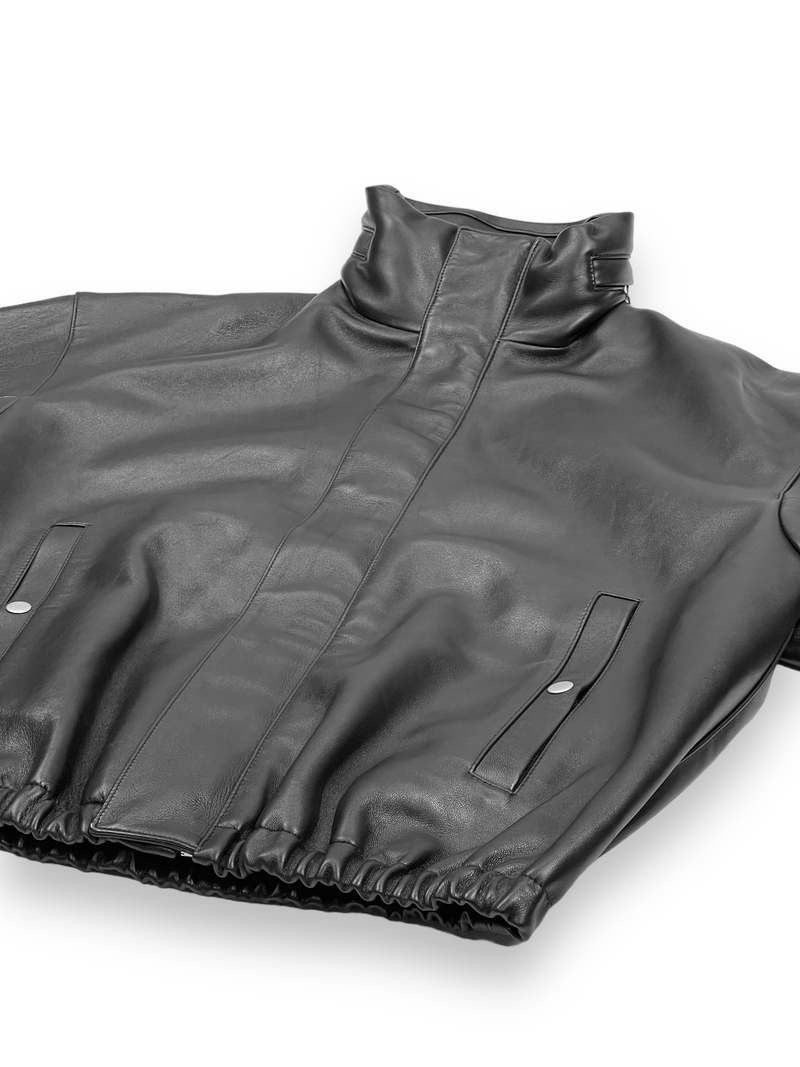 John Elliott John Elliott Leather Jumper Jacket – Black (Size Medium) Size US M / EU 48-50 / 2 - 7 Thumbnail
