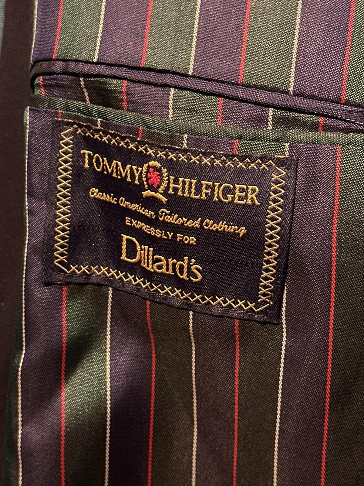 Tommy Hilfiger VTG Men's 44R Tommy Hilfiger Suit Blazer Size 44R - 4 Thumbnail