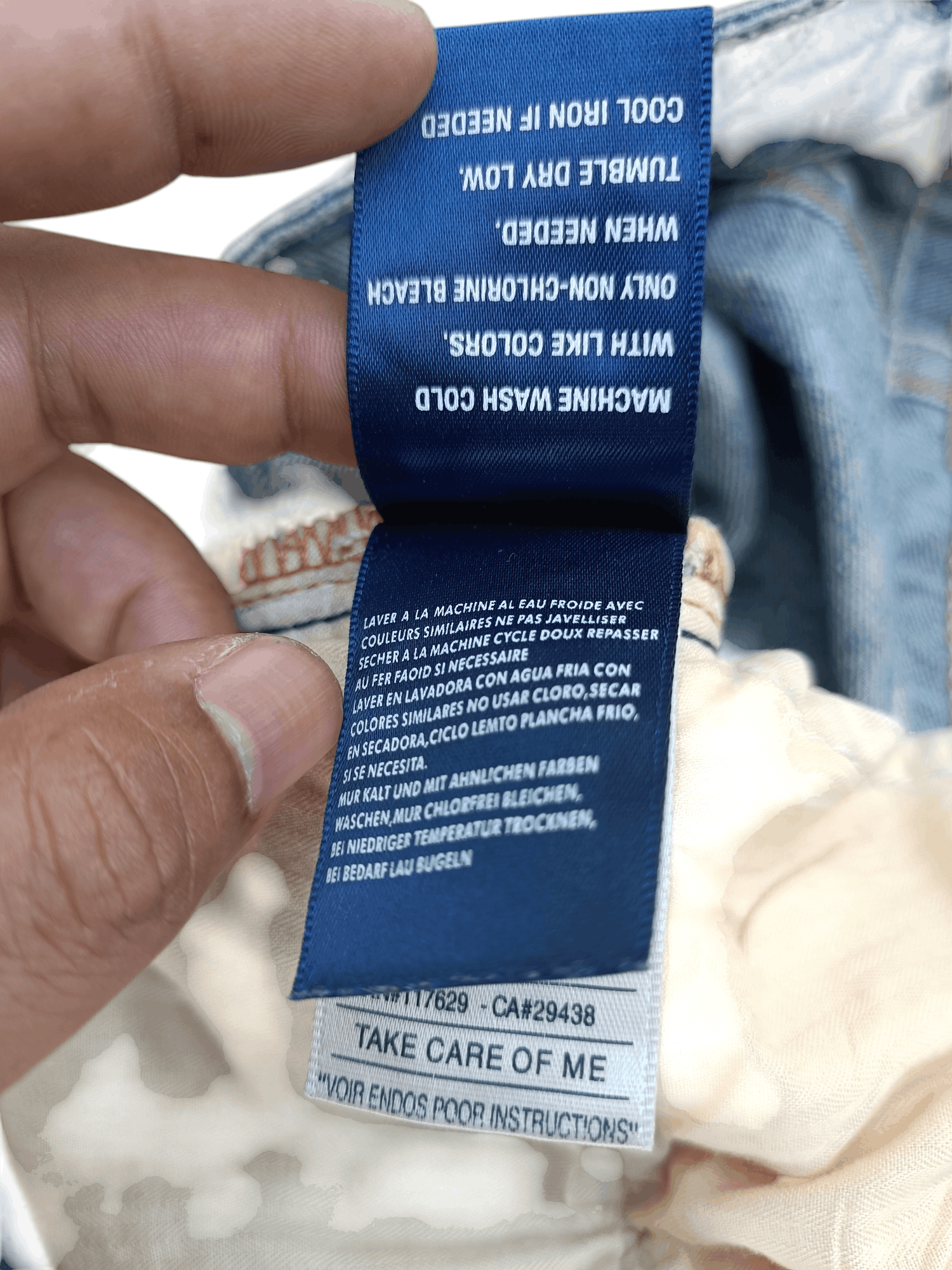 Japanese Brand × Vintage Vintage Flared Mek DNM Distressed Faded Denim E202 Size US 32 / EU 48 - 13 Thumbnail