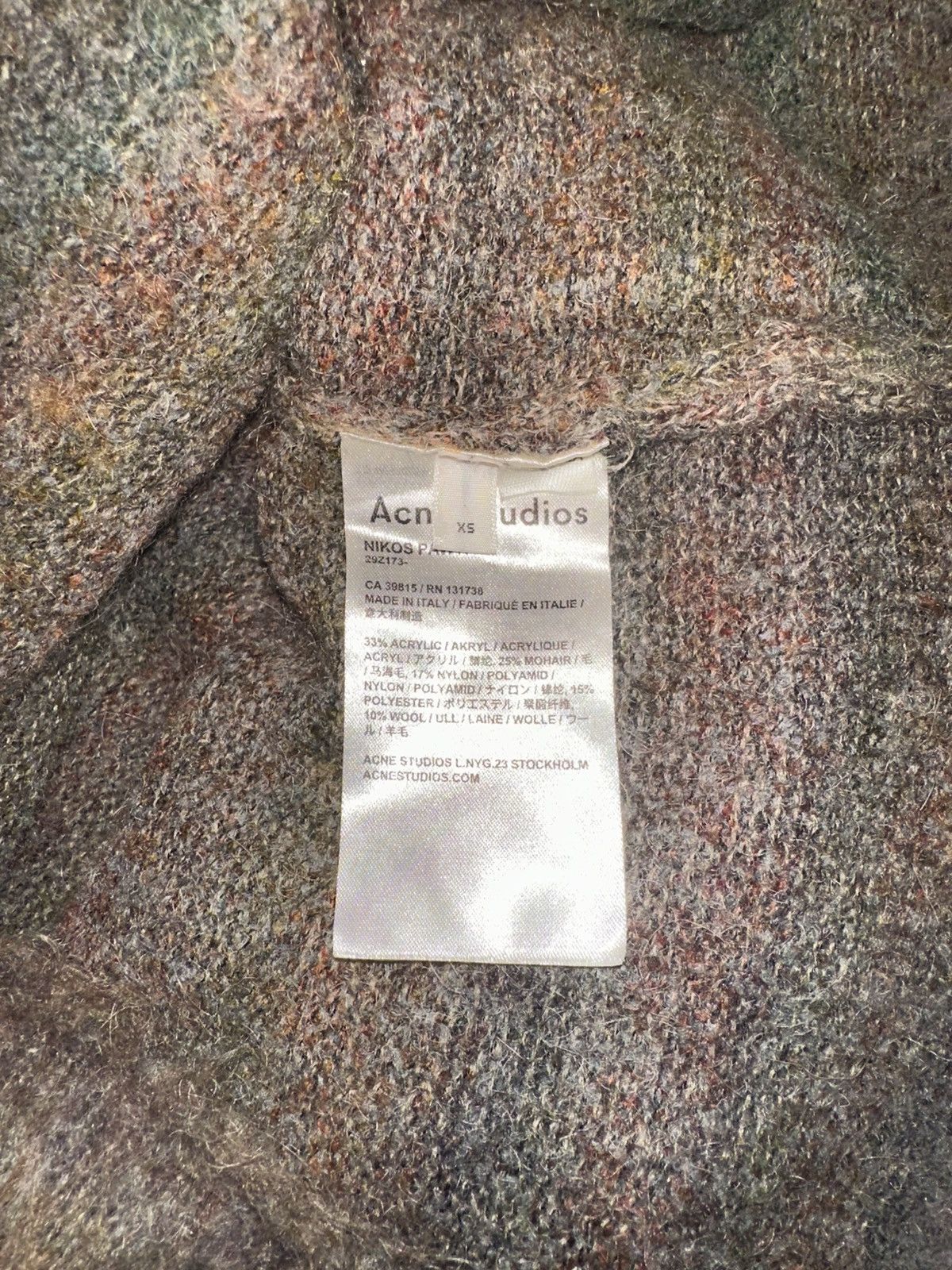Acne Studios RARE GRAIL Acne Studios Italian brushed mohair Size US M / EU 48-50 / 2 - 6 Thumbnail
