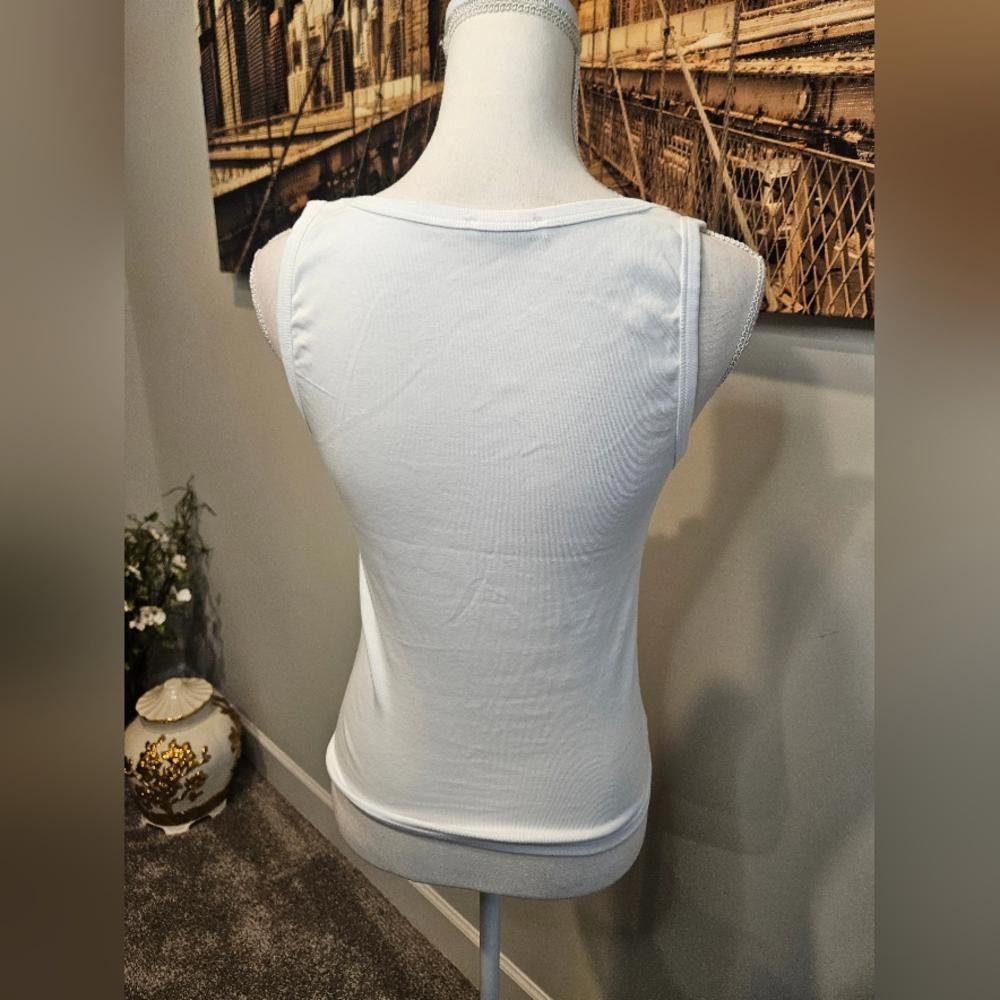 Zara Zara Tank with Rhinestone Embelishments Size S / US 4 / IT 40 - 4 Thumbnail