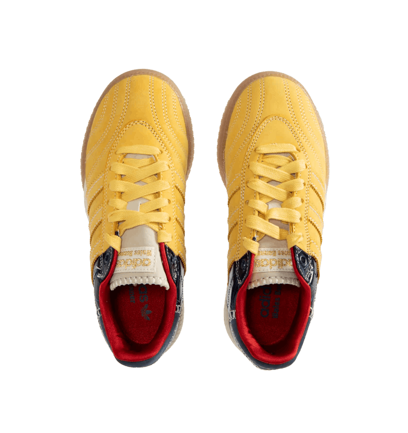 Adidas o1h1sh10525 X Wales Bonner Mn Samba Suede in Yellow Size US 9 / EU 42 - 3 Thumbnail