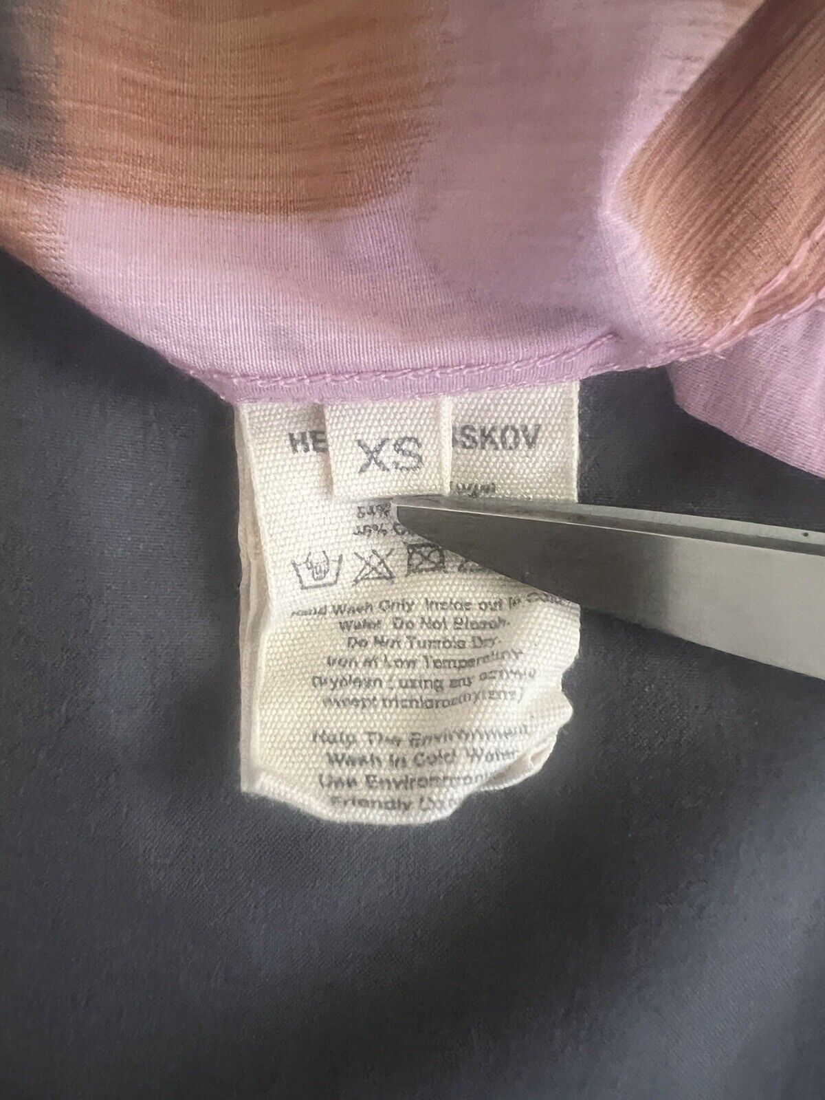 Henrik Vibskov The Artist Shirt Pink Cubes Spring Summer ‘22 Size XS Size US XS / EU 42 / 0 - 4 Thumbnail