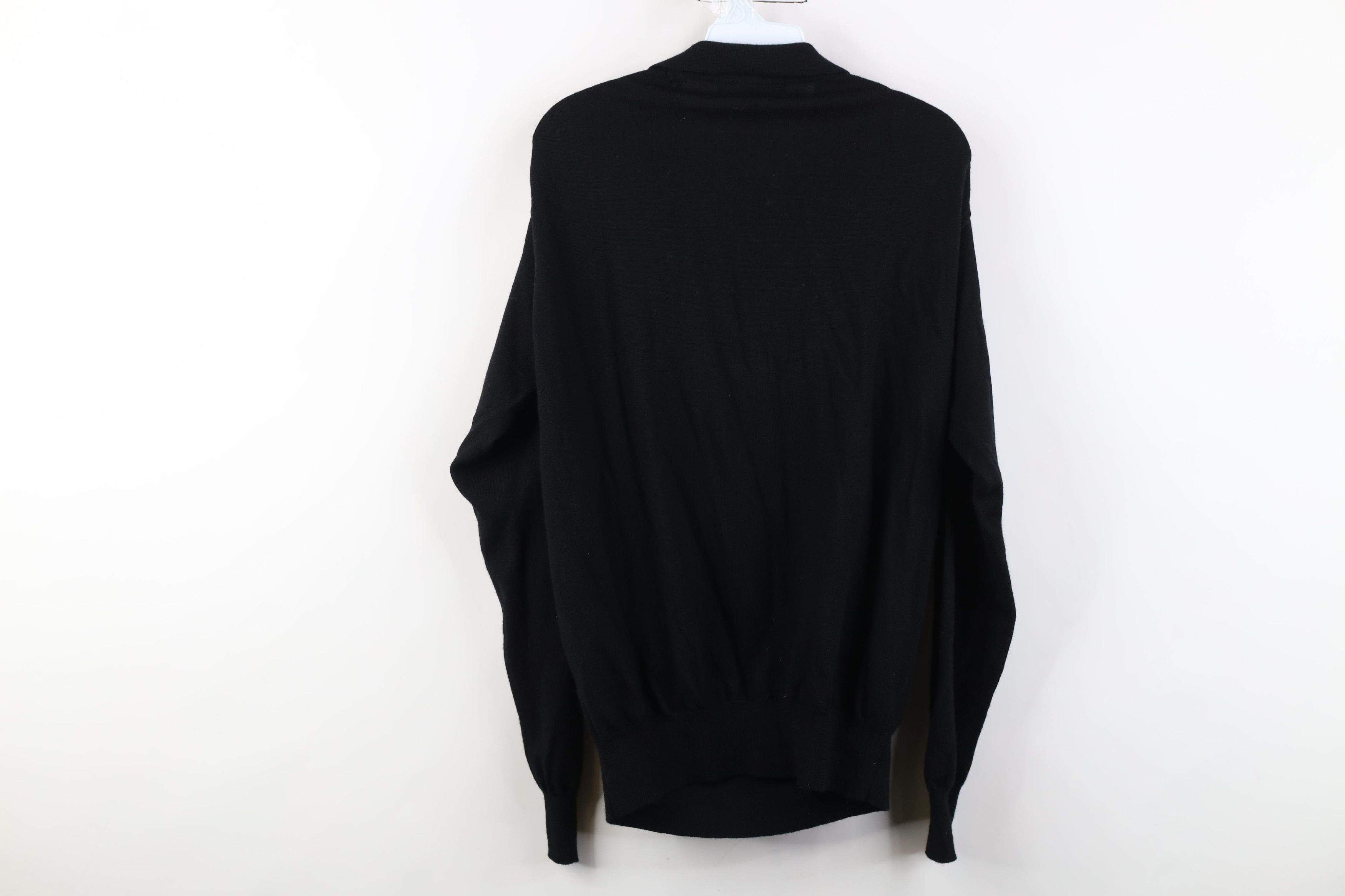 Vintage Vintage 90s Y2K Streetwear Merino Wool Knit Collared Sweater Size US M / EU 48-50 / 2 - 9 Thumbnail