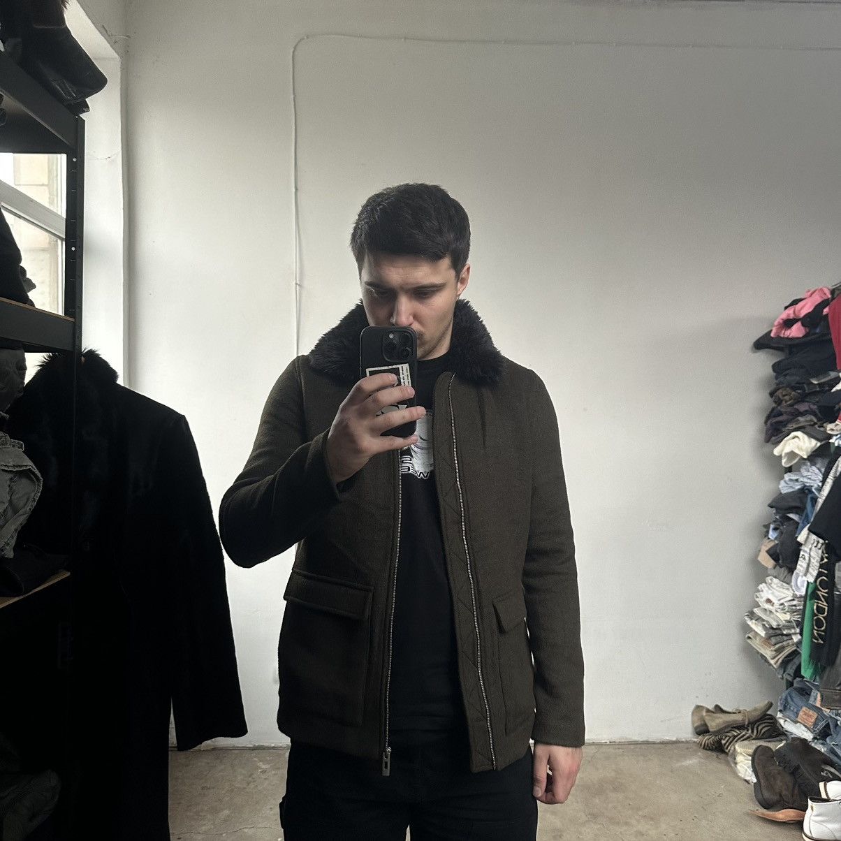 Our Legacy Han København wool air jacket- Dark Green Size US M / EU 48-50 / 2 - 9 Thumbnail
