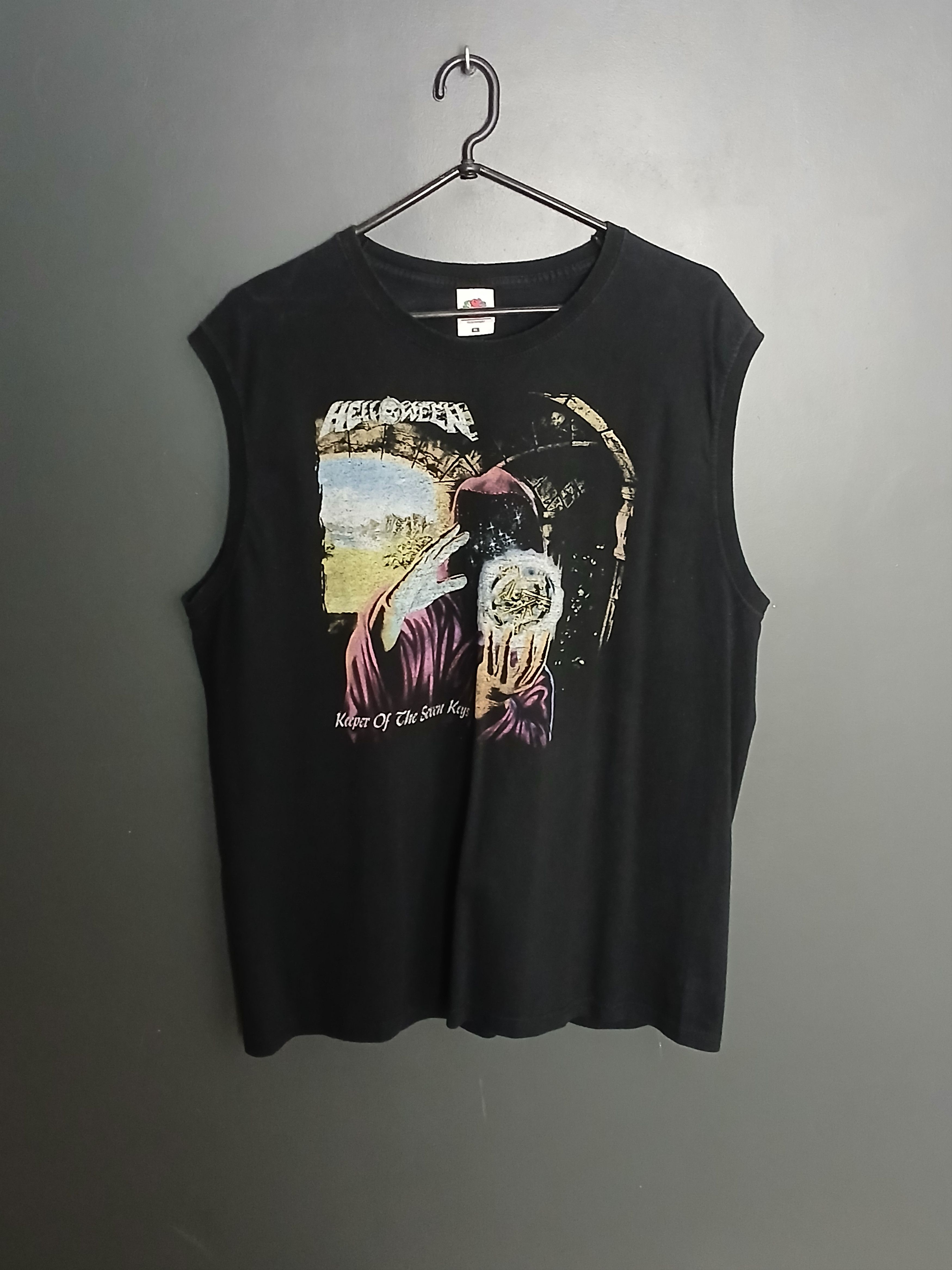 Band Tees × Vintage Helloween Keeper Of The Seven Keys Tank Top T-Shirt Size US XL / EU 56 / 4 - 1 Thumbnail
