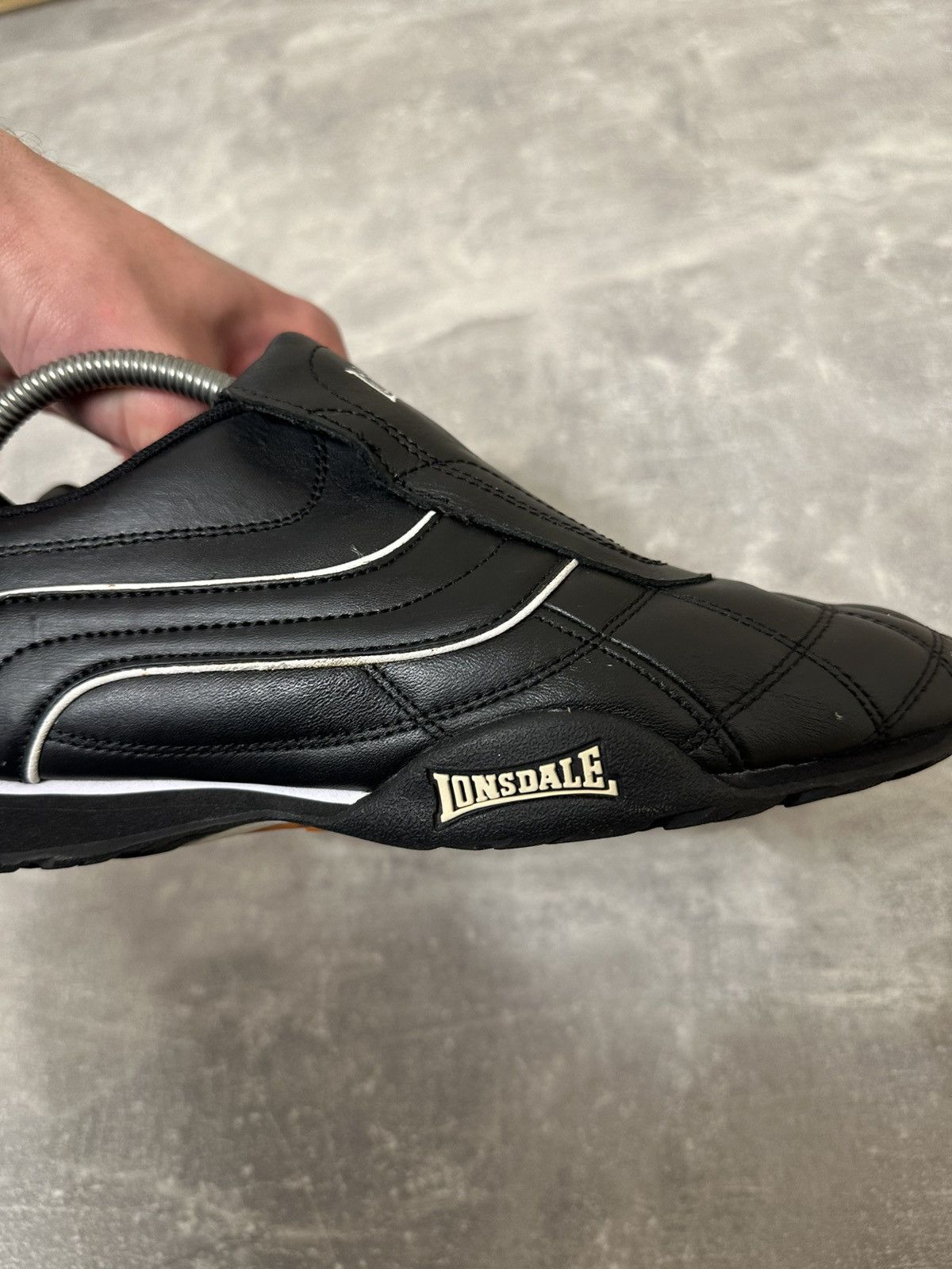 Lonsdale Lonsdale Slip Vintage Leather Sneakers 90s y2k style cat Size US 9 / EU 42 - 7 Thumbnail