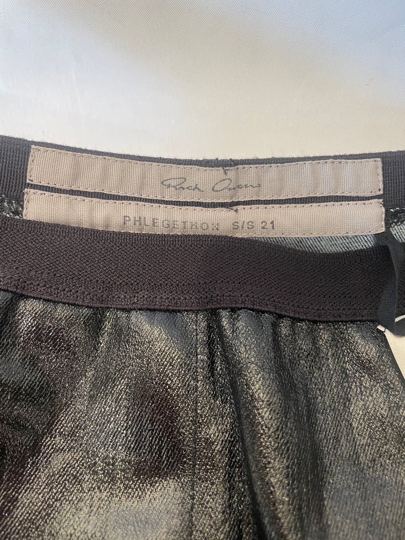 Rick Owens SS21 "Phlegethon" Skirt Size 26" / US 2 / IT 38 - 3 Thumbnail