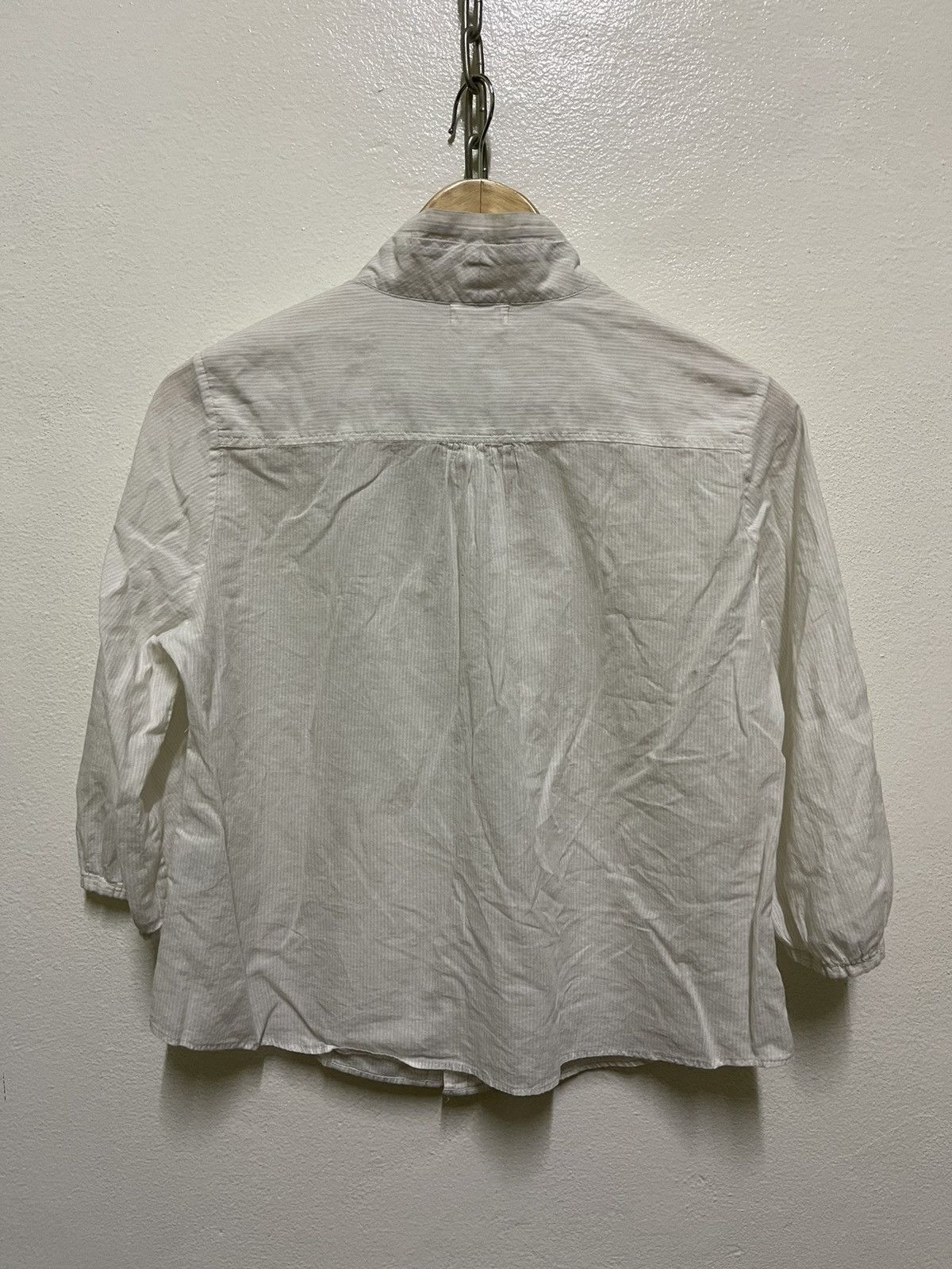 Issey Miyake × Japanese Brand Plantation Shirt Size M / US 6-8 / IT 42-44 - 7 Thumbnail