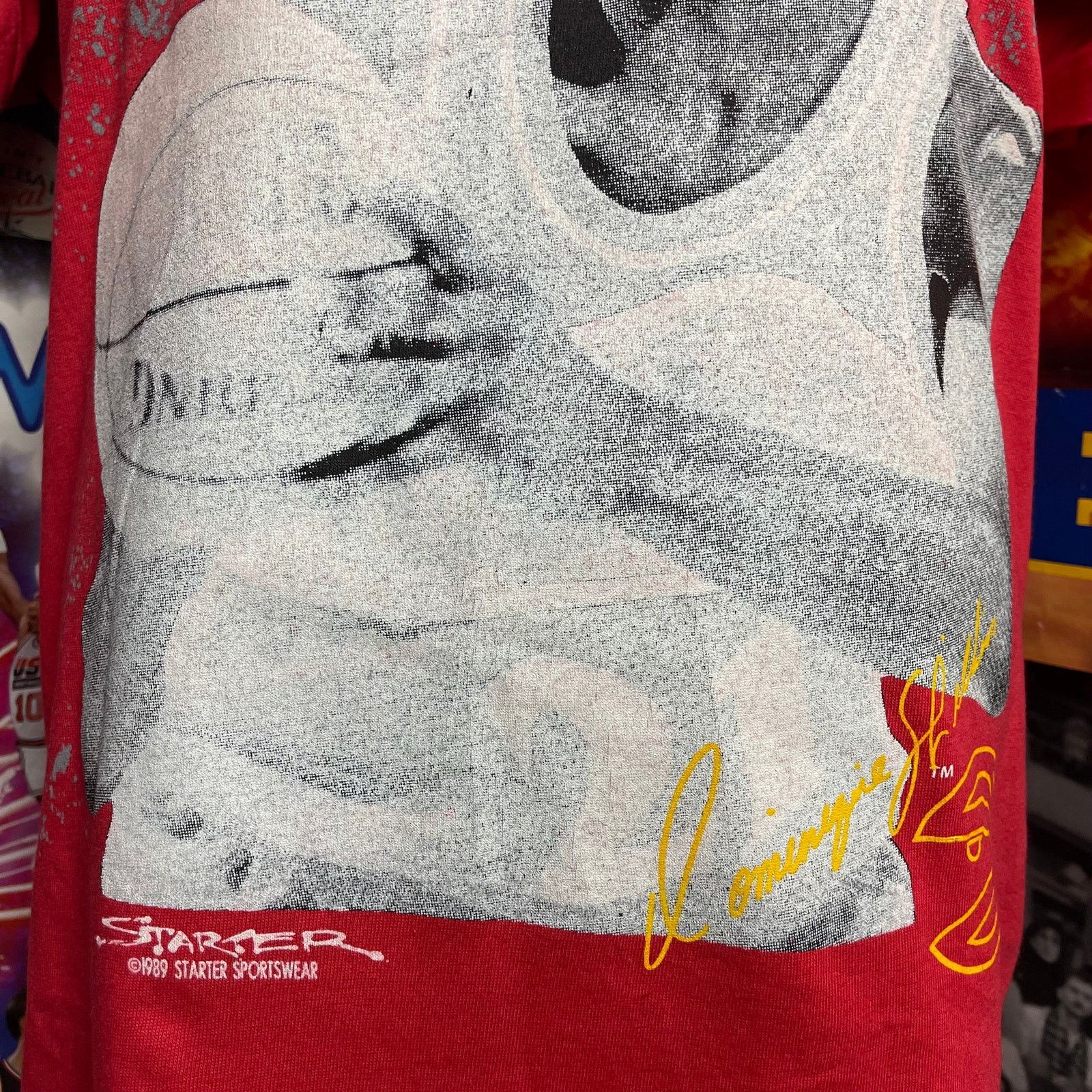 Starter Vintage Atlanta Hawks 1989 Dominique Wilkins Starter NBA Tee Size US M / EU 48-50 / 2 - 3 Thumbnail