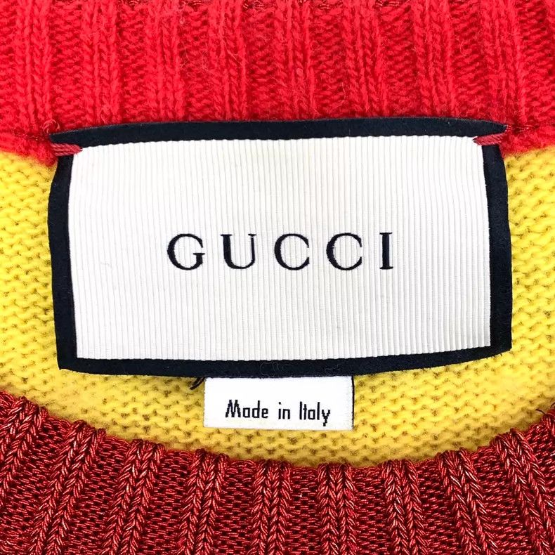 Gucci Gucci Colourful striped tiger head sequin embroidery wool Size M / US 6-8 / IT 42-44 - 6 Thumbnail