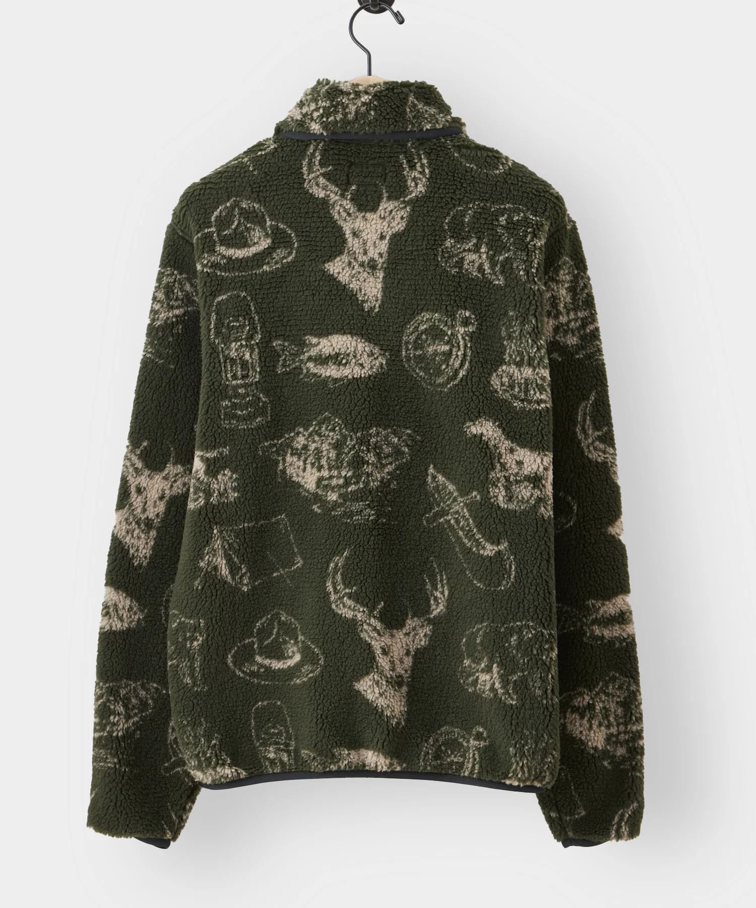 Todd Snyder Todd Snyder Adirondack Fleece Animal Print Chore Jacket Size US L / EU 52-54 / 3 - 3 Thumbnail
