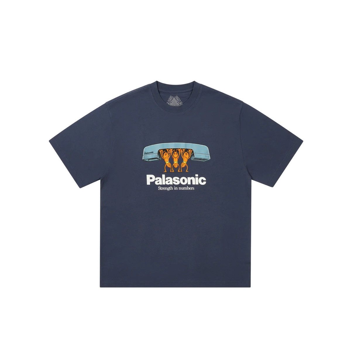 Palace 2024 WINTER PALACE BELL MAN S/S NAVY T-SHIRT (XL) Size US XL / EU 56 / 4 - 1 Thumbnail
