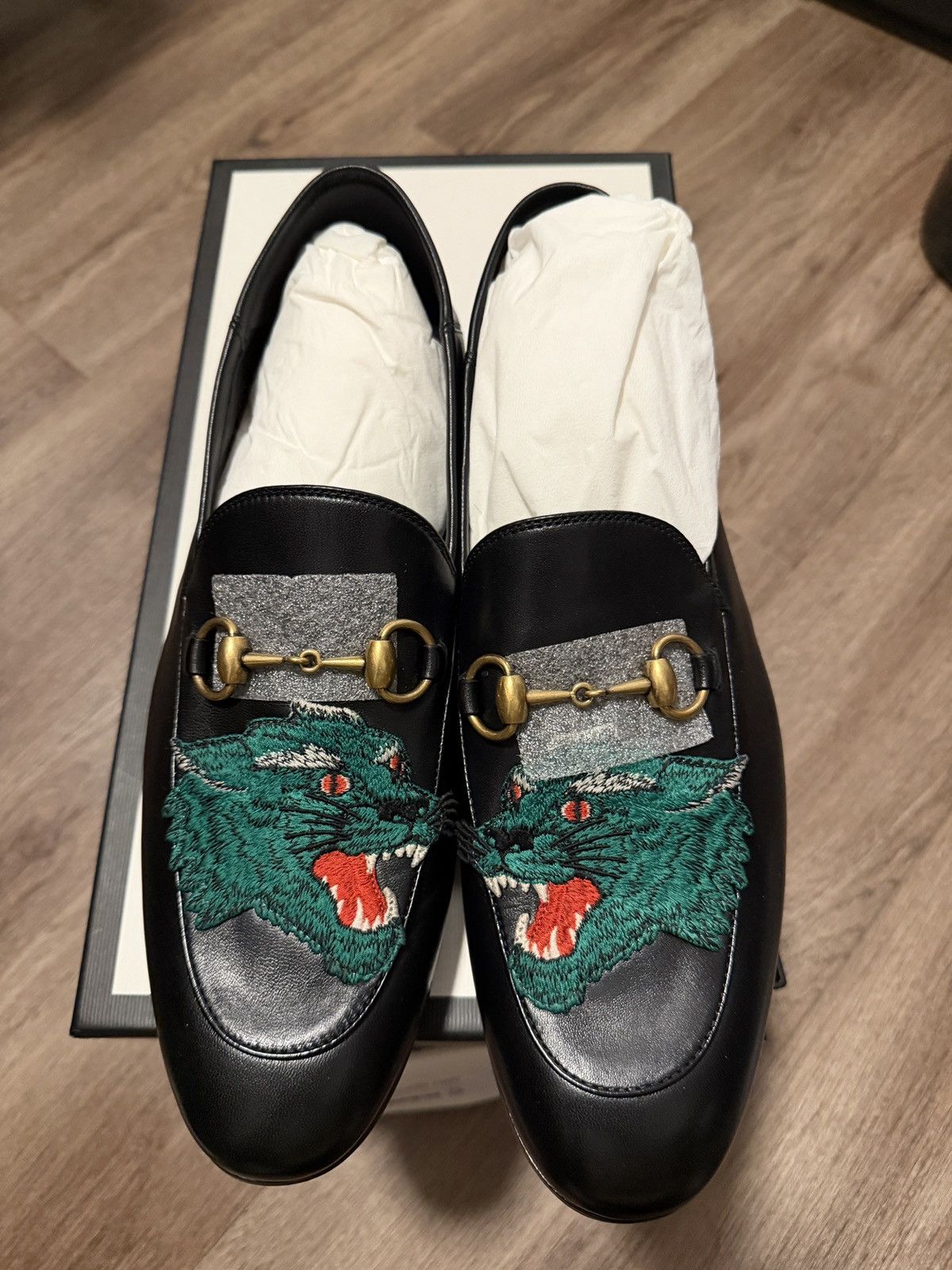 Gucci Gucci Brixton Agnello Plonge - wolf Size US 9.5 / EU 42-43 - 11 Thumbnail