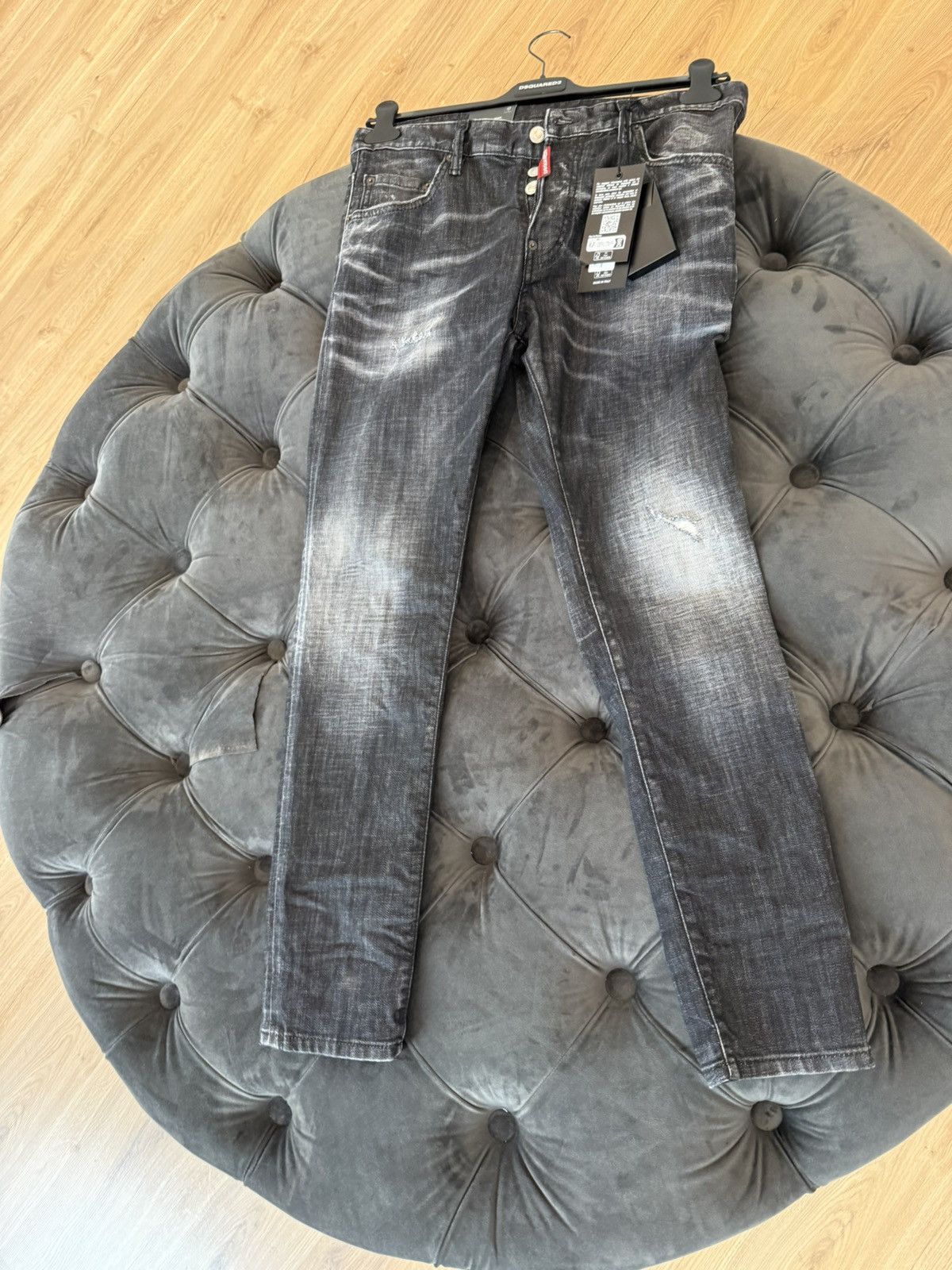Dsquared2 Dsquared2 jean black strech slim Size US 32 / EU 48 - 1 Thumbnail