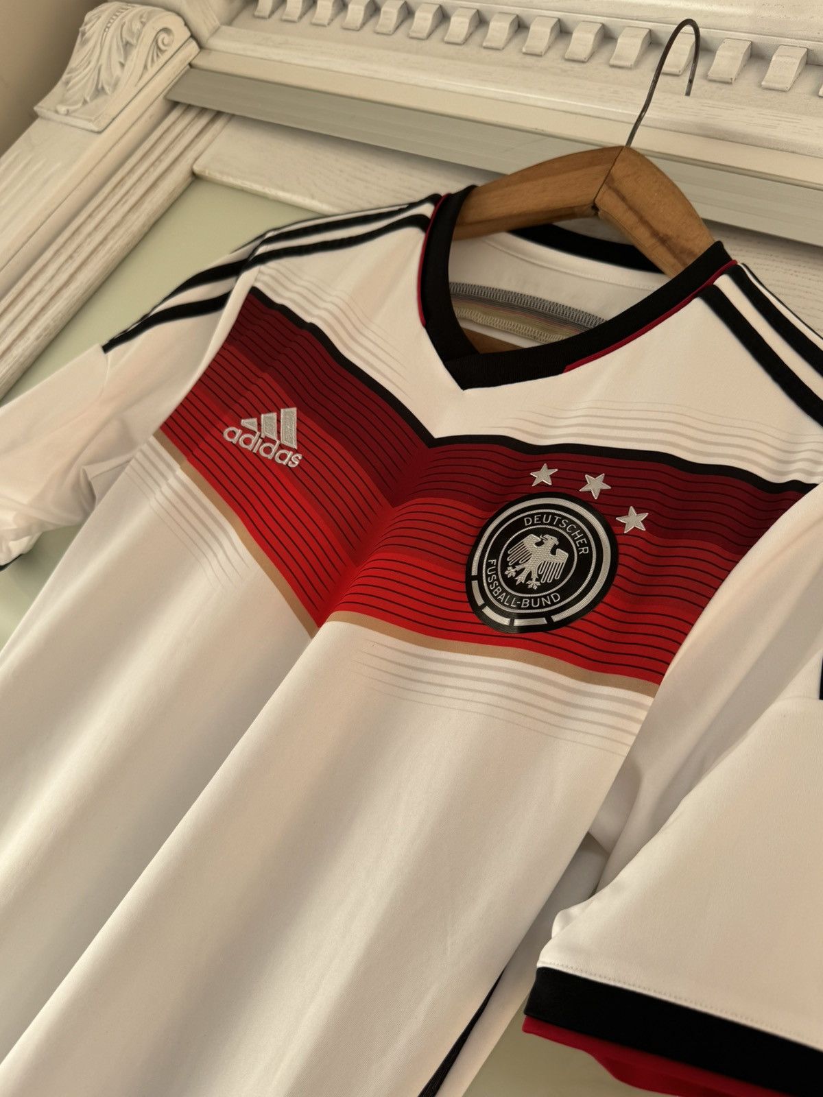 Adidas Germany 2013-2014 Home Soccer Jersey Football Shirt Kit Size US S / EU 44-46 / 1 - 5 Thumbnail