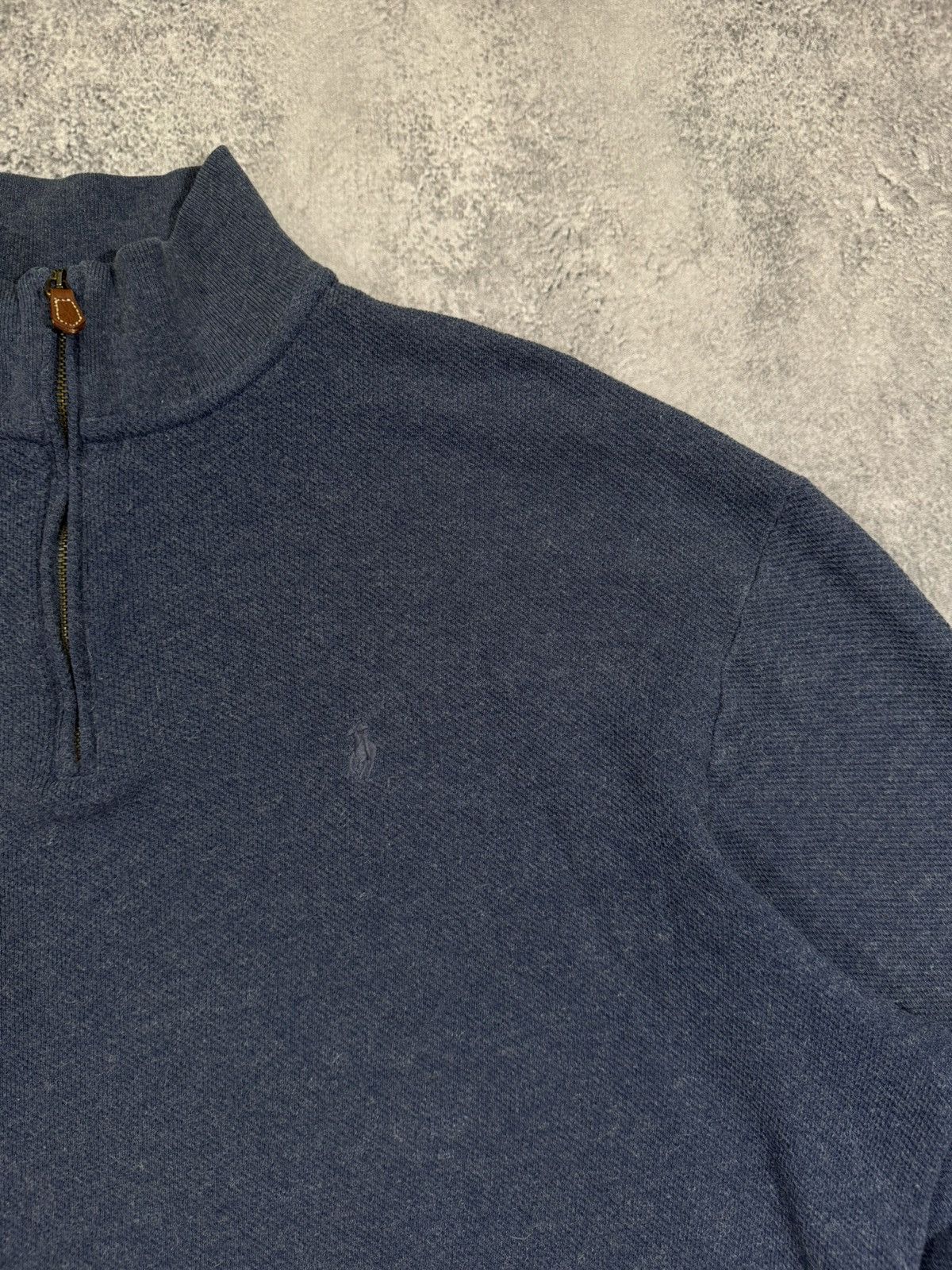 Polo Ralph Lauren × Ralph Lauren × Vintage Vintage Polo Ralph Lauren 1/3 zip sweater y2k Size US XL / EU 56 / 4 - 3 Thumbnail