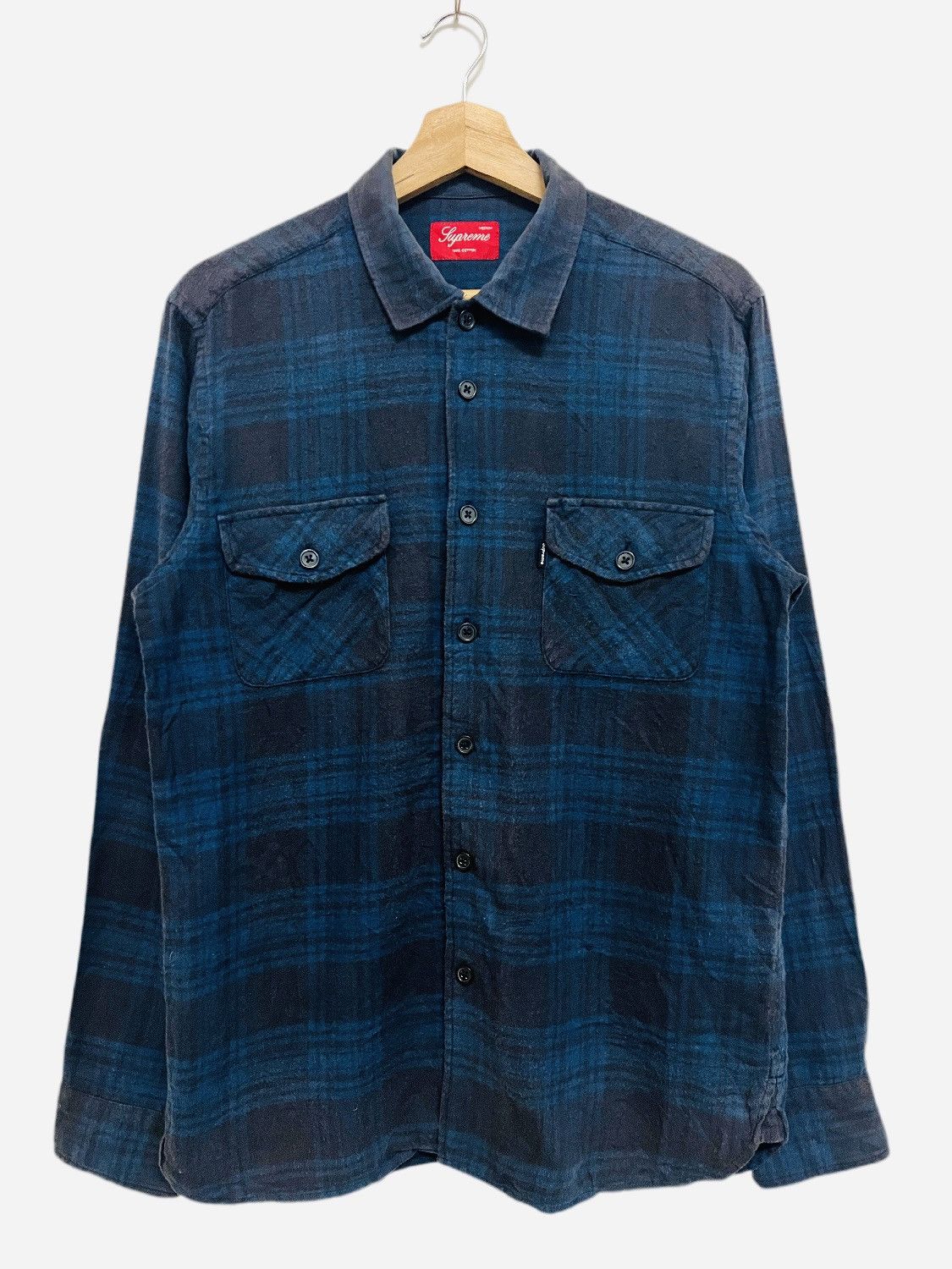 Supreme Supreme Plaid Flannel Workshirt Size US M / EU 48-50 / 2 - 1 Thumbnail