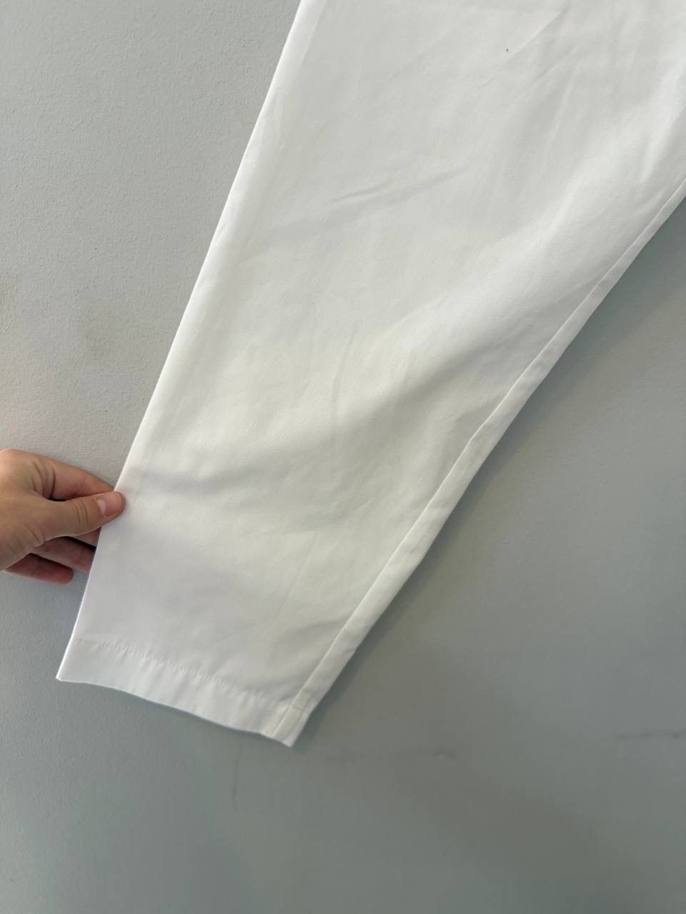Comme des Garcons Comme des Garcons Comme des Garcons White Wide leg pants Size 30" / US 8 / IT 44 - 8 Thumbnail