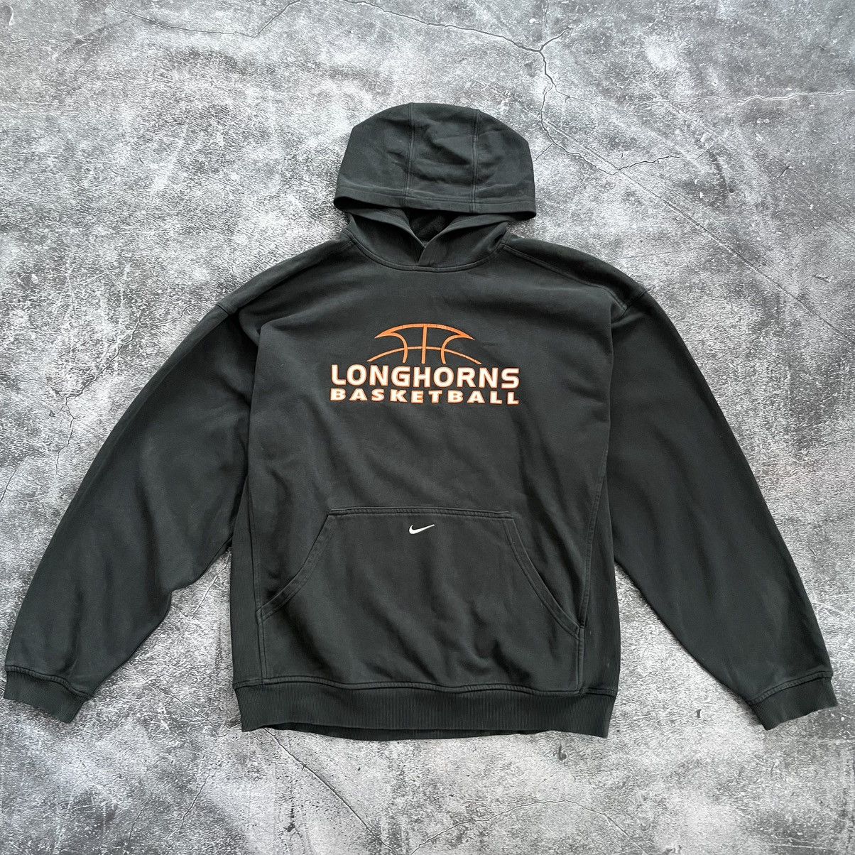 Nike Vintage Nike Texas Longhorns Basketball Hoodie Black Men’s Size US L / EU 52-54 / 3 - 1 Thumbnail