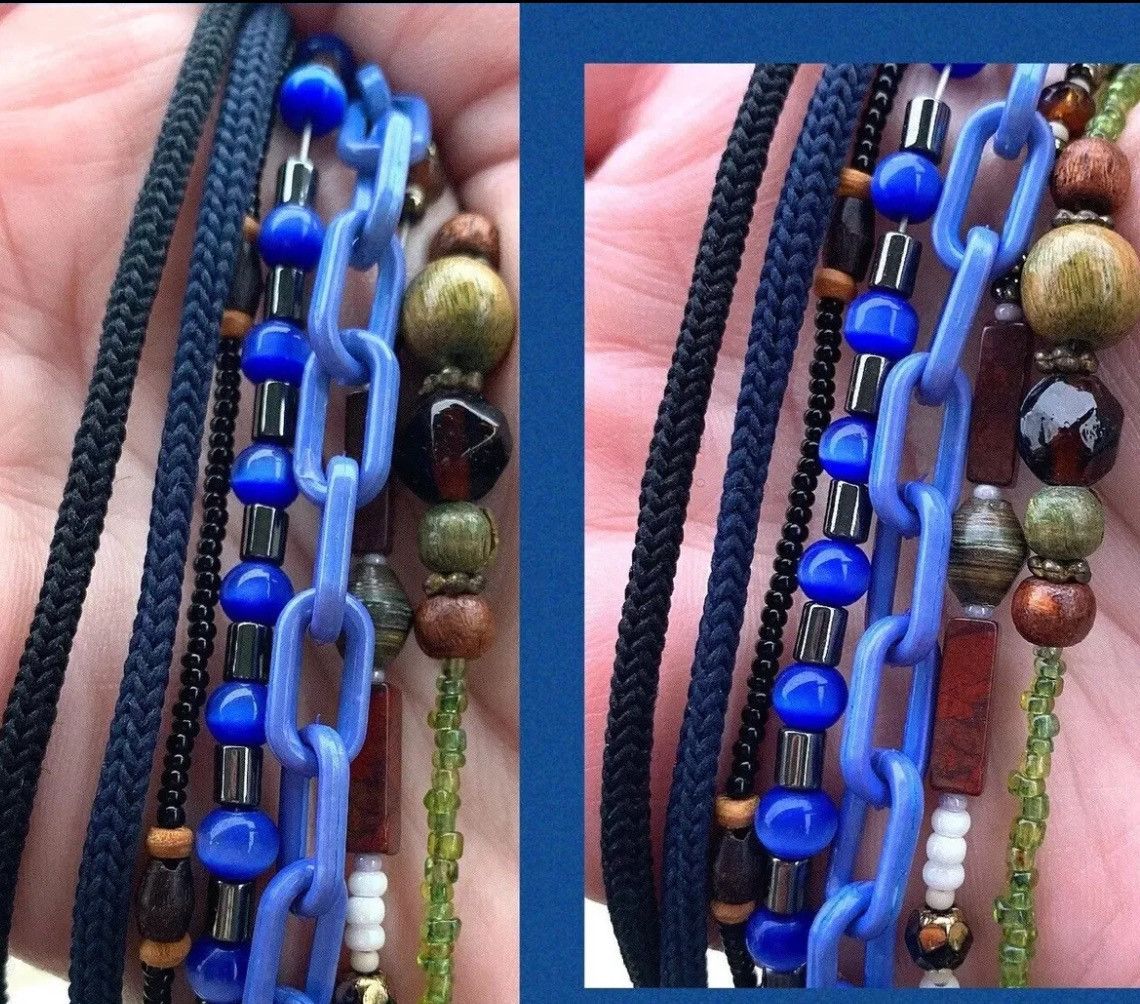 Vintage Vintage Eyewear Strap Lot Wear On Any Sunglasses Glasses Size ONE SIZE - 2 Thumbnail