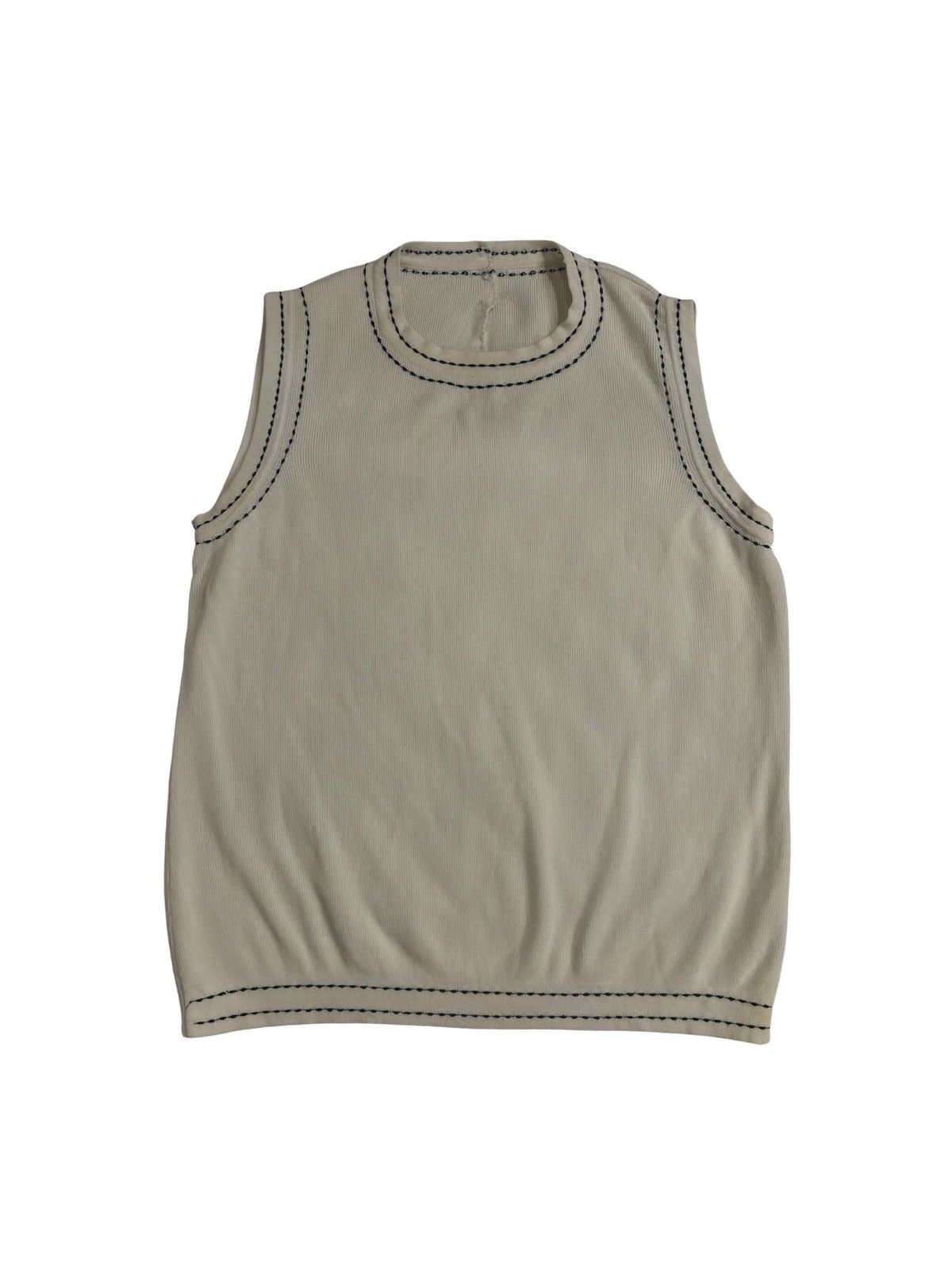 Other Women’s white Tank Top.wt4047 Size XS / US 0-2 / IT 36-38 - 1 Thumbnail