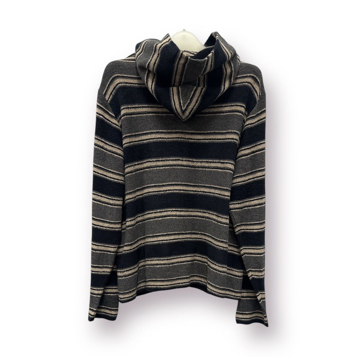 Hai Sporting Gear 🔥 HaiSportingGear Issey Miyake Stripe Blanket Button Hoodie Size M / US 6-8 / IT 42-44 - 11 Thumbnail