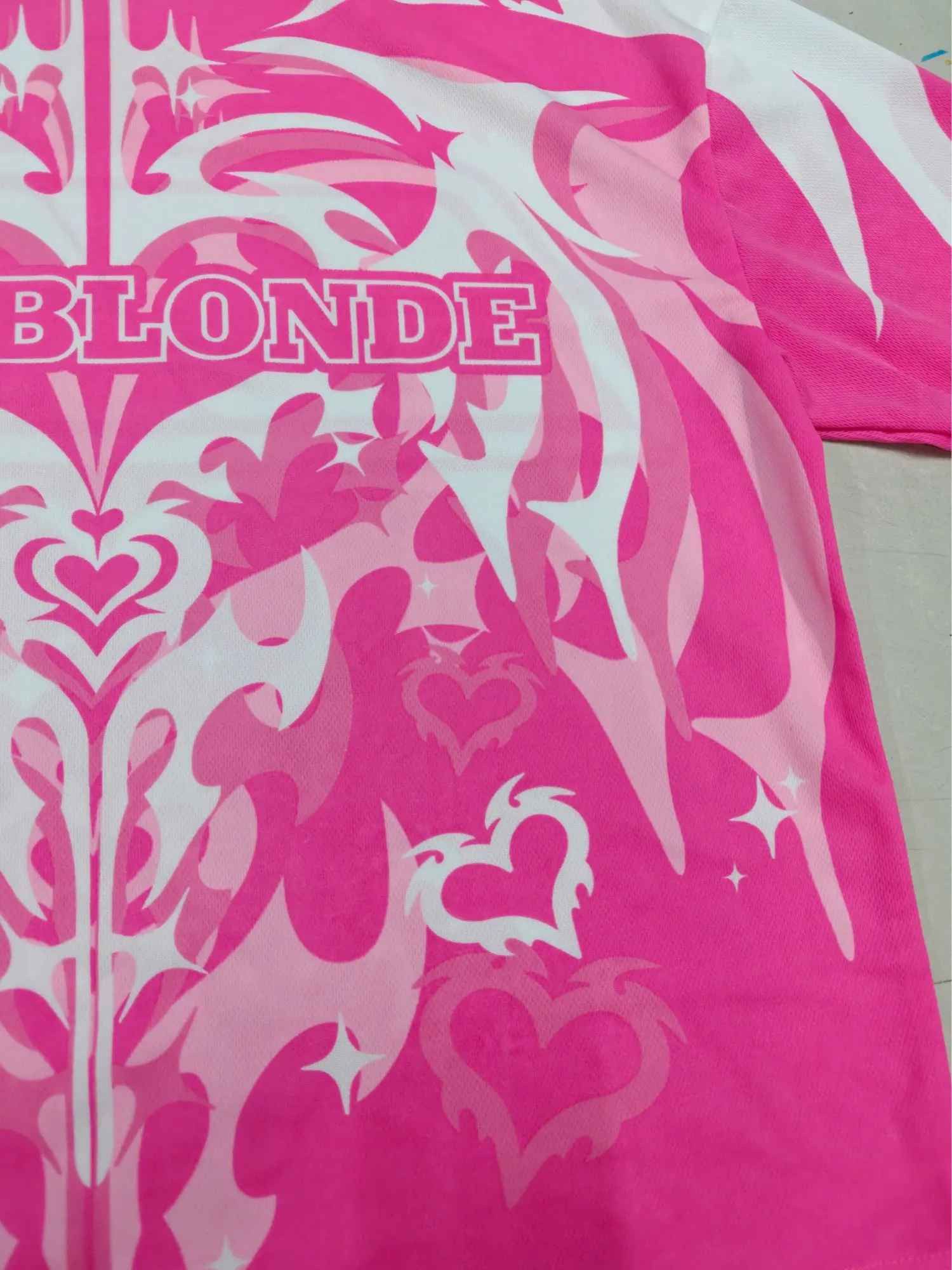 Vintage Pink Love Graphic Long Sleeve T Shirt Size US XL / EU 56 / 4 - 3 Thumbnail