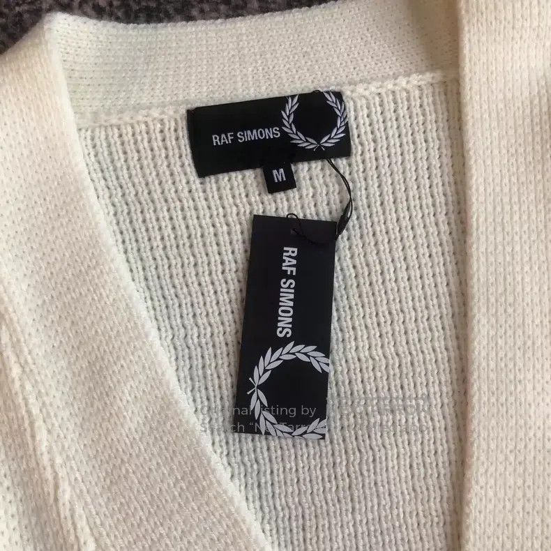 Raf Simons Raf simons Co-branded round-neck woollen knitted cardigan Size US M / EU 48-50 / 2 - 2 Thumbnail