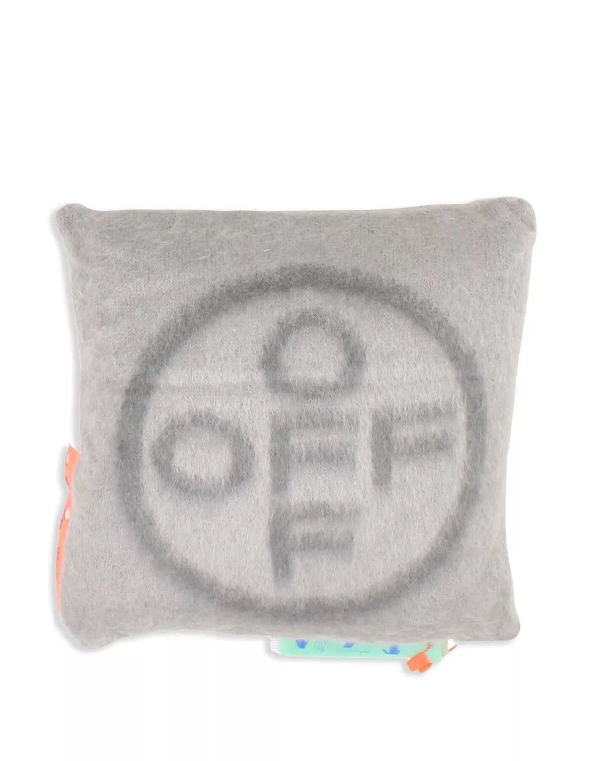 Off-White Off-White intarsia-knit blanket with Pillow Size ONE SIZE - 5 Thumbnail