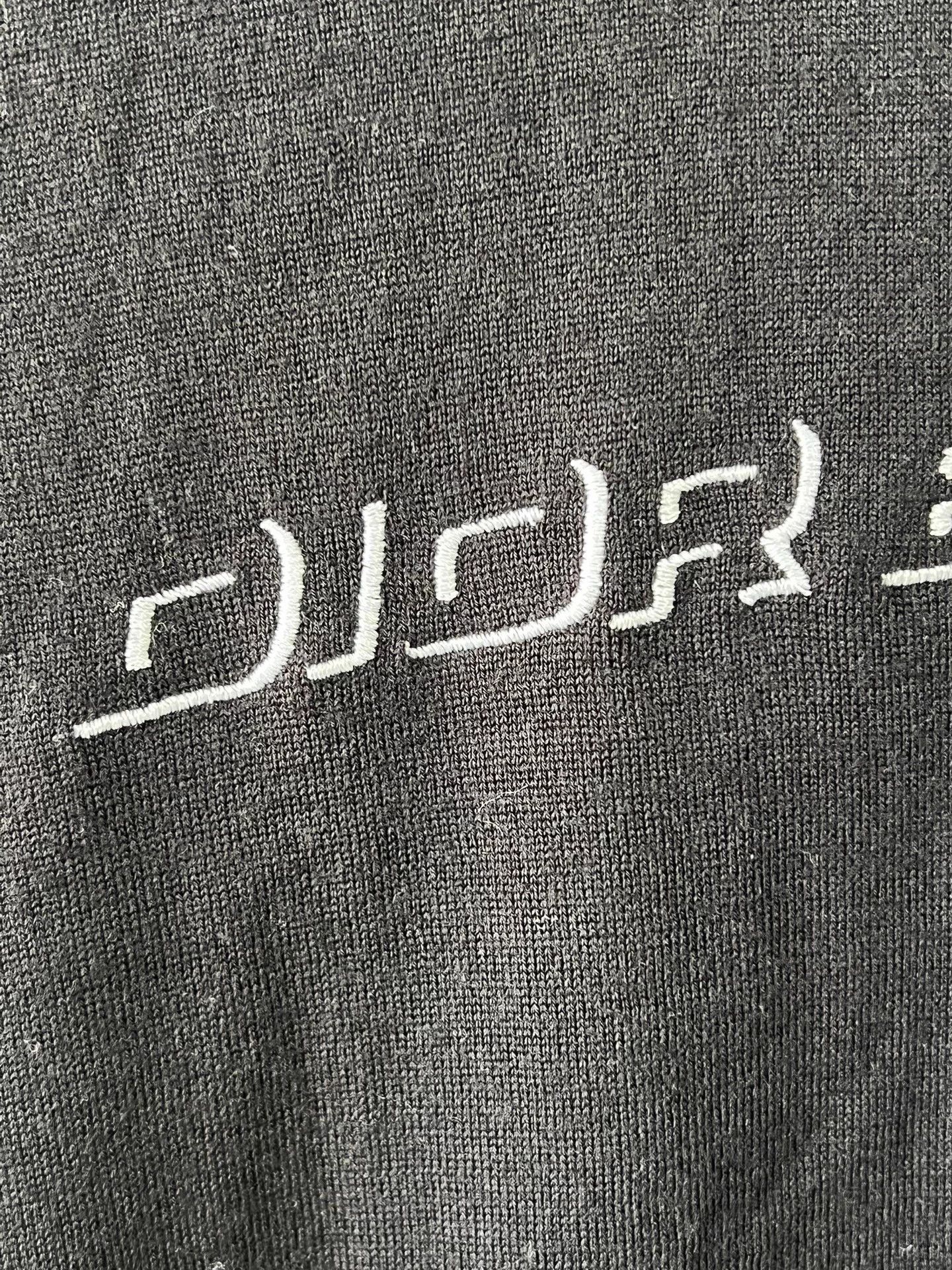 Dior Dior Black Long-Sleeve DIOR BY DIOR Logo Sweater S Size US S / EU 44-46 / 1 - 4 Thumbnail