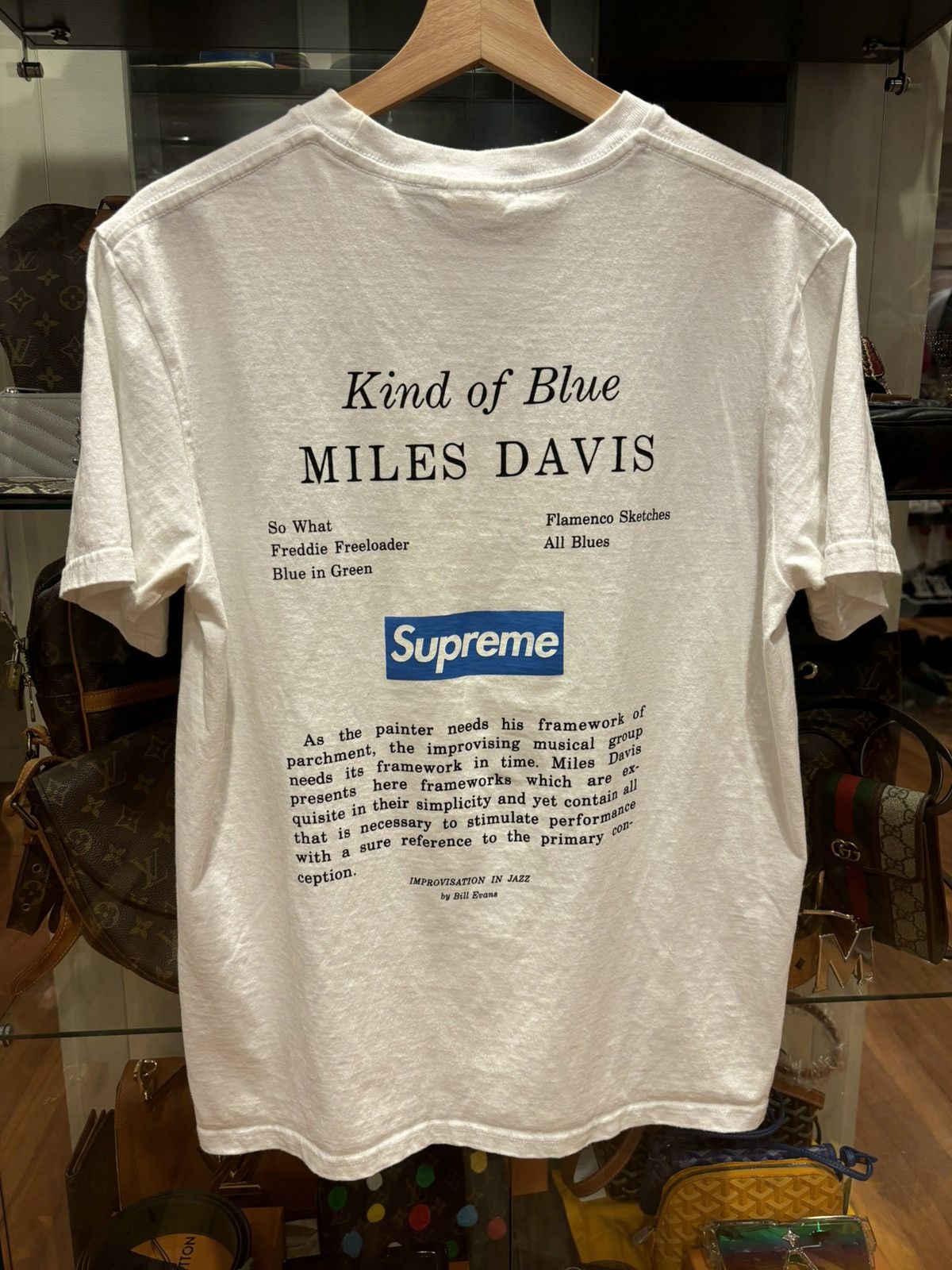Supreme 2008 Supreme Miles Davis Box Logo Photo Shirt Size US M / EU 48-50 / 2 - 5 Thumbnail