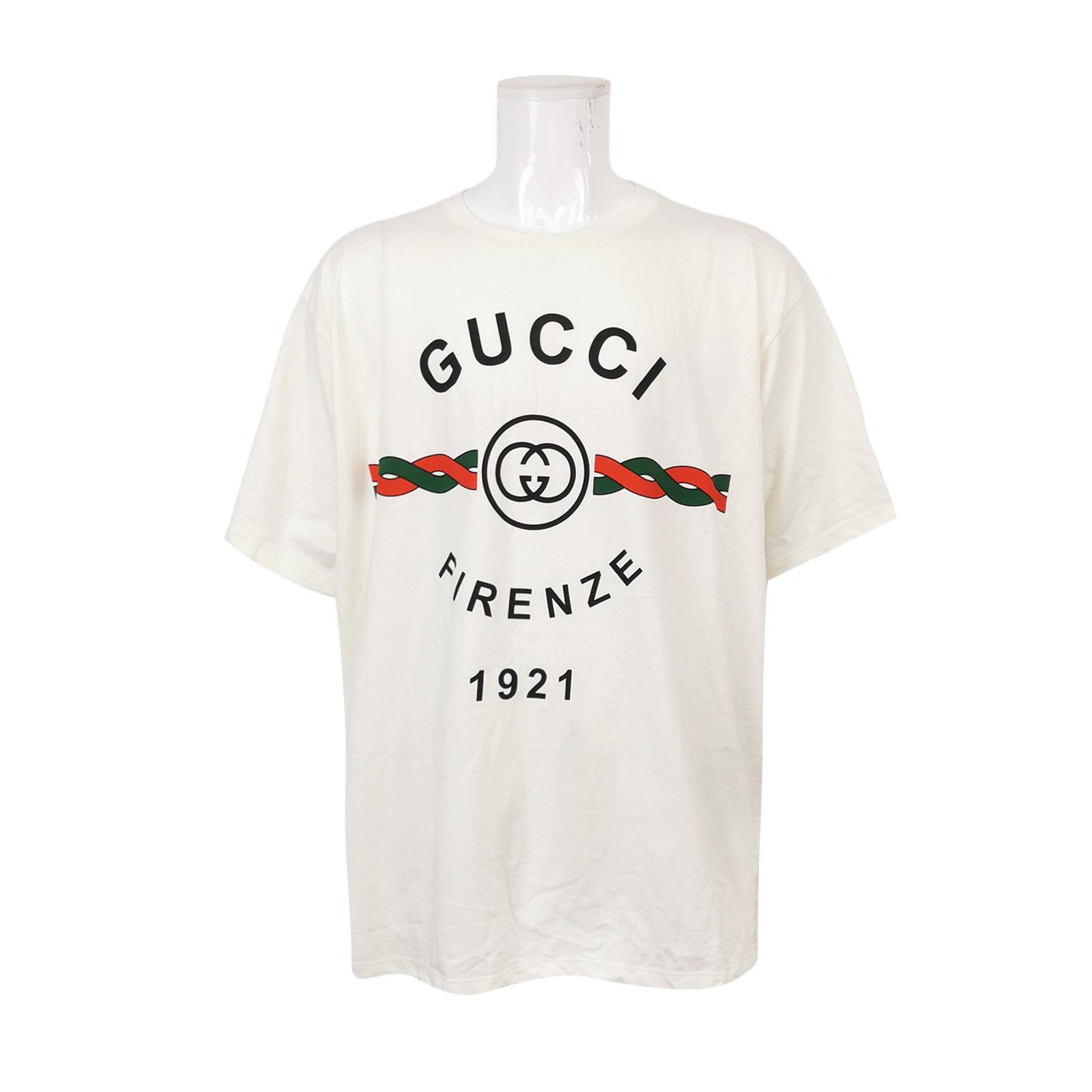 Gucci Gucci Firenze 1921 Logo T-Shirt Size XXXL Size US XXL / EU 58 / 5 - 1 Thumbnail