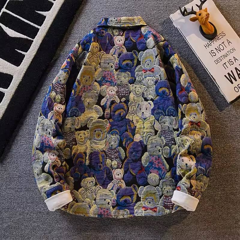 Japanese Brand × Vintage teddy bear jacket Size US XL / EU 56 / 4 - 3 Thumbnail