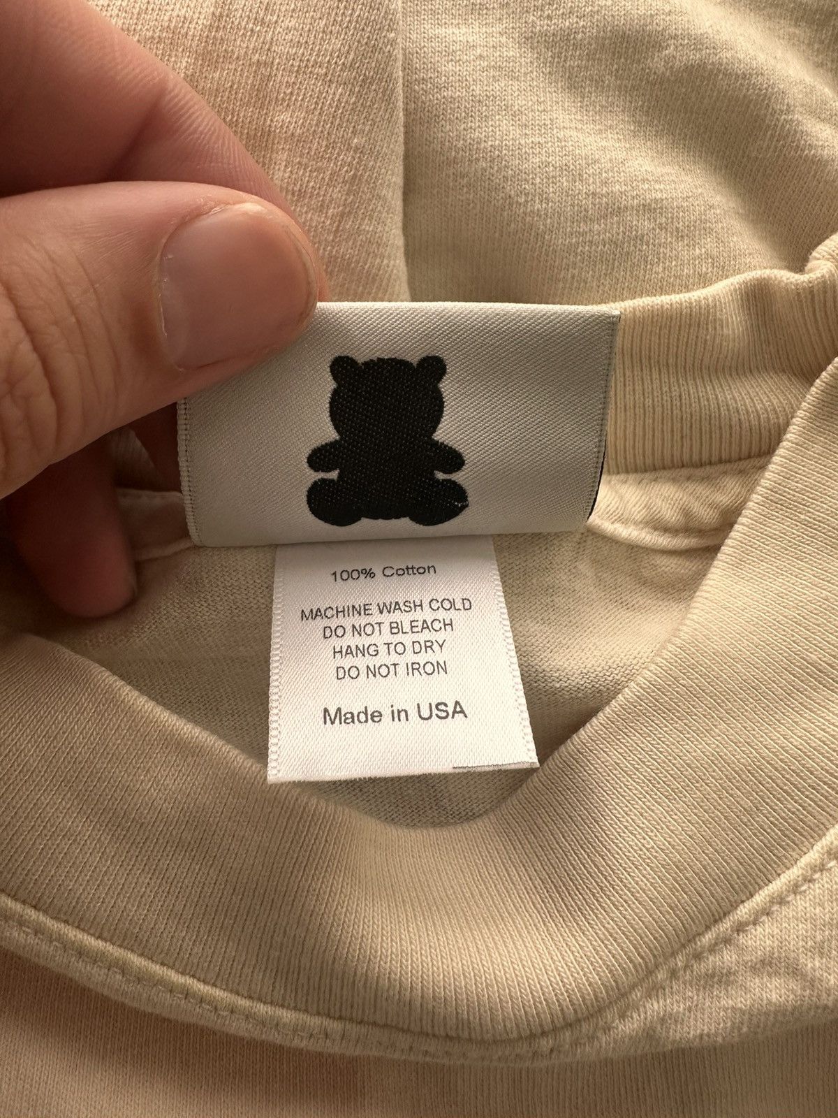 Teddy Fresh Teddy Fresh Vintage Tattoo Tee T-shirt Cream Black Unisex Size US M / EU 48-50 / 2 - 4 Thumbnail