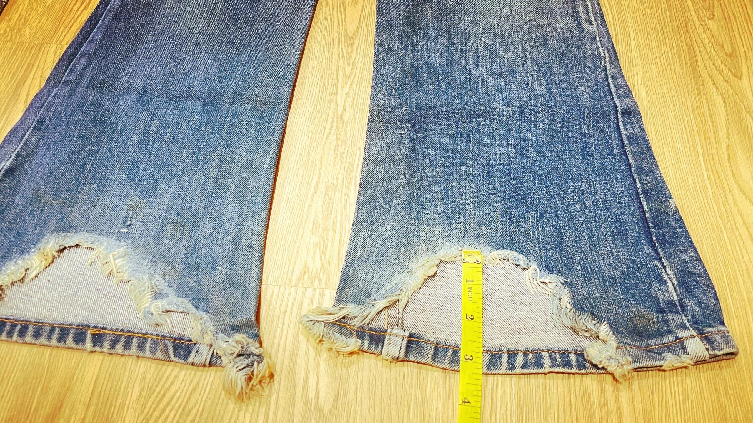 Levi's Levis 646 Jeans Flare Bell Bottom Bootcut TALON USA Size US 28 / EU 44 - 16 Thumbnail