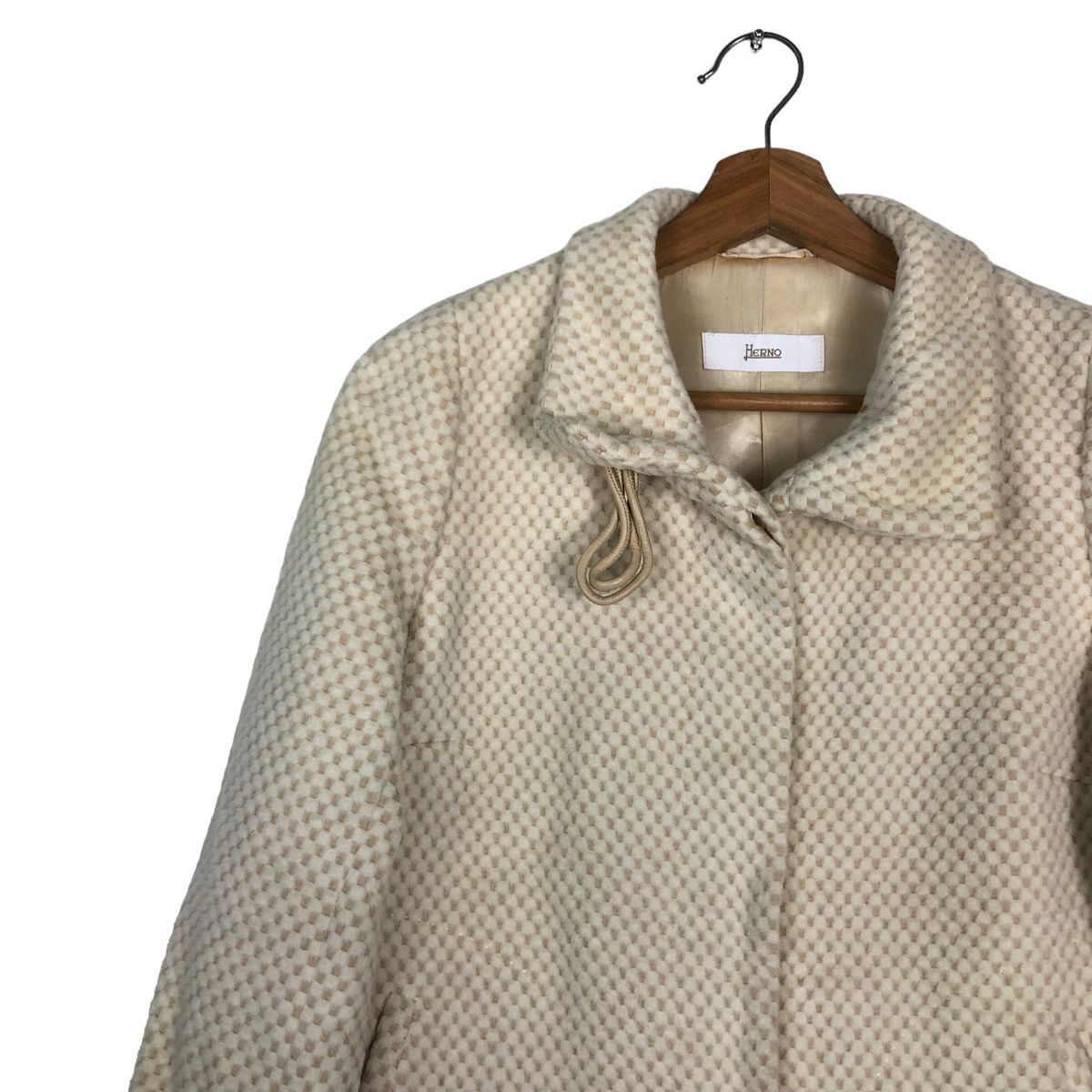 Herno 🔥VINTAGE CROPPED COATS JACKET HERNO ITALY Size M / US 6-8 / IT 42-44 - 5 Thumbnail