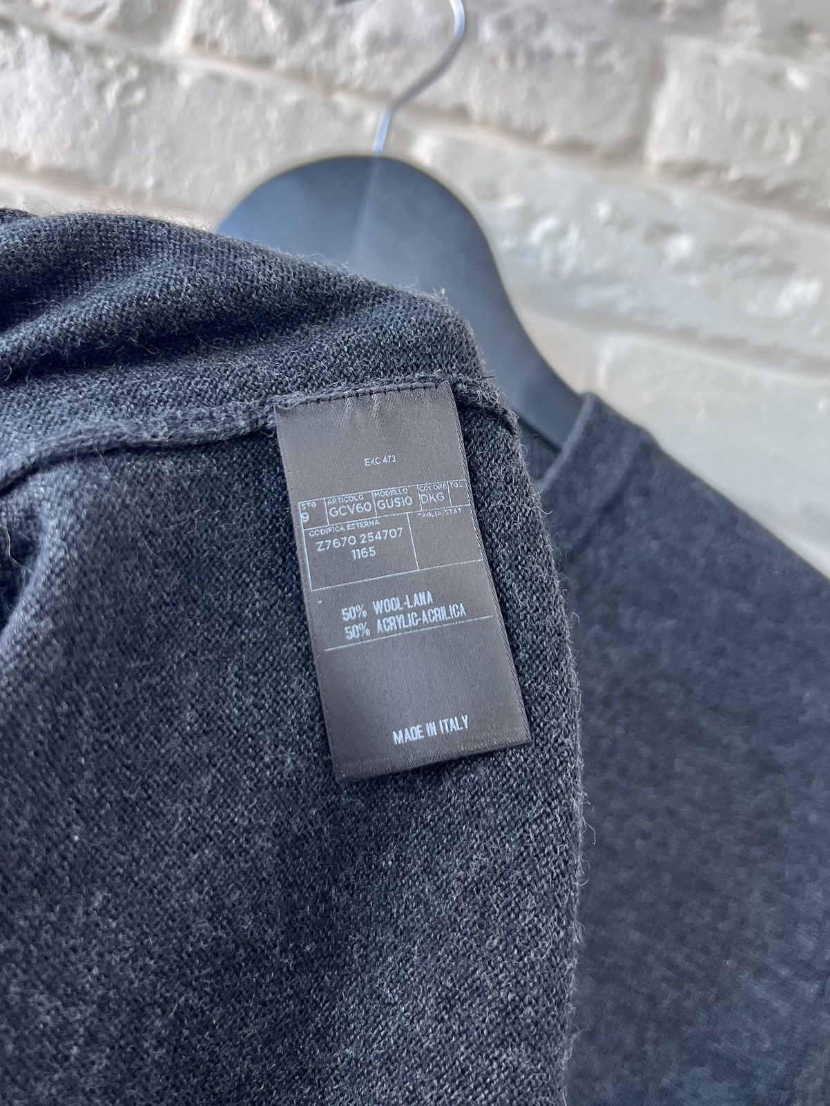 Gucci Gucci Gray G Logo Wool Knit Sweater Size US M / EU 48-50 / 2 - 5 Thumbnail